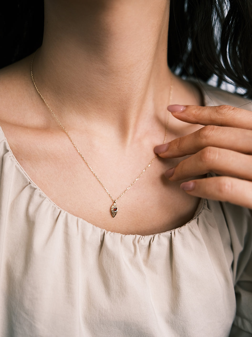 Tiny Seed Necklace