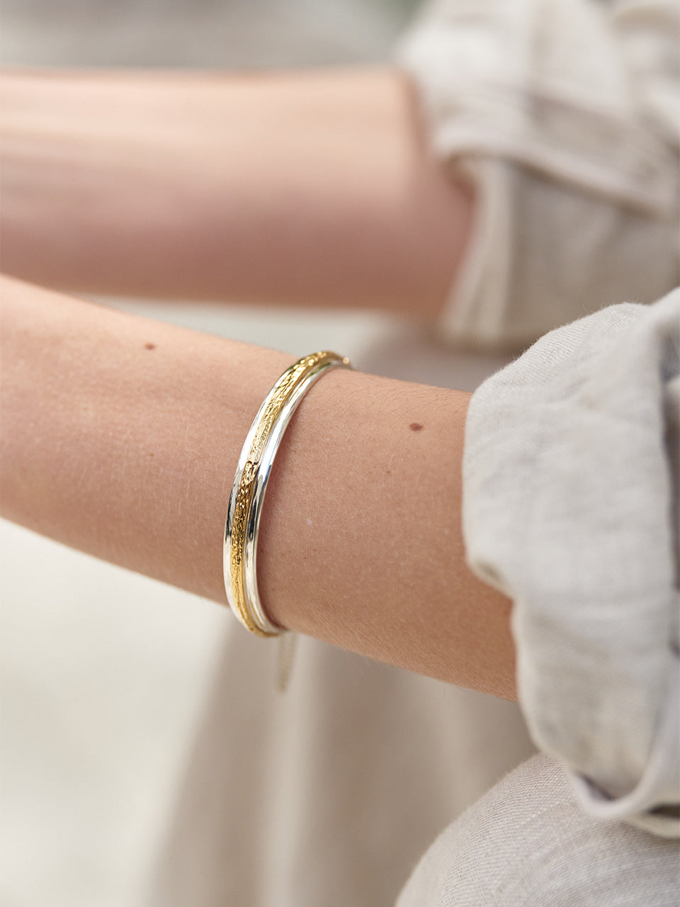 Mild Twig Bangle