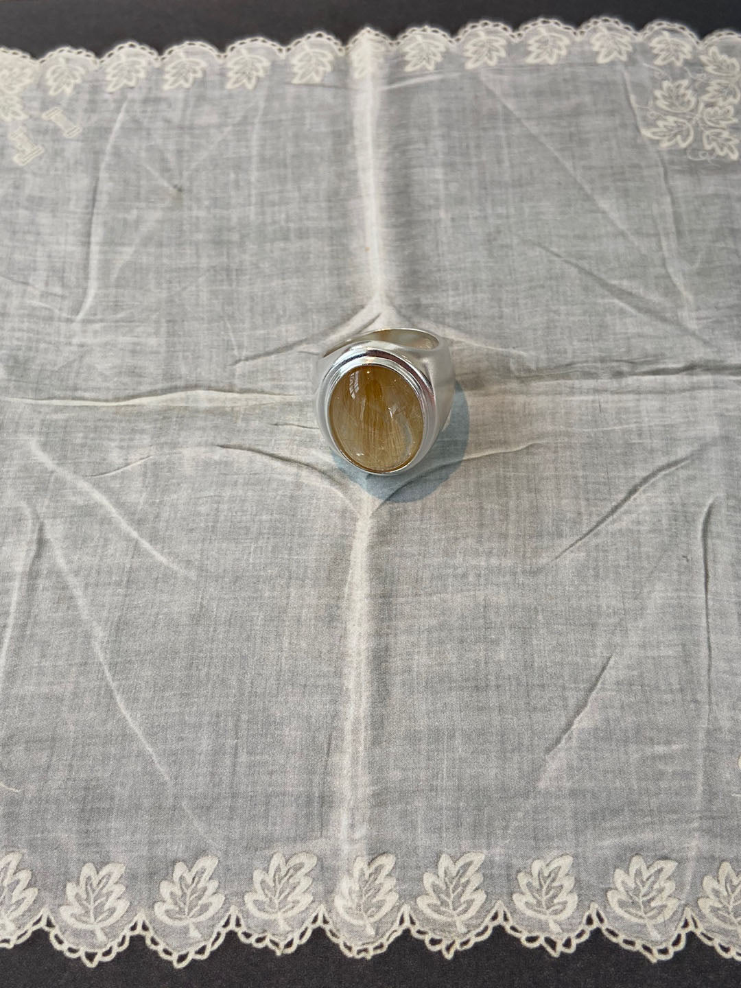 Torry Ring (gold rutile quartz)