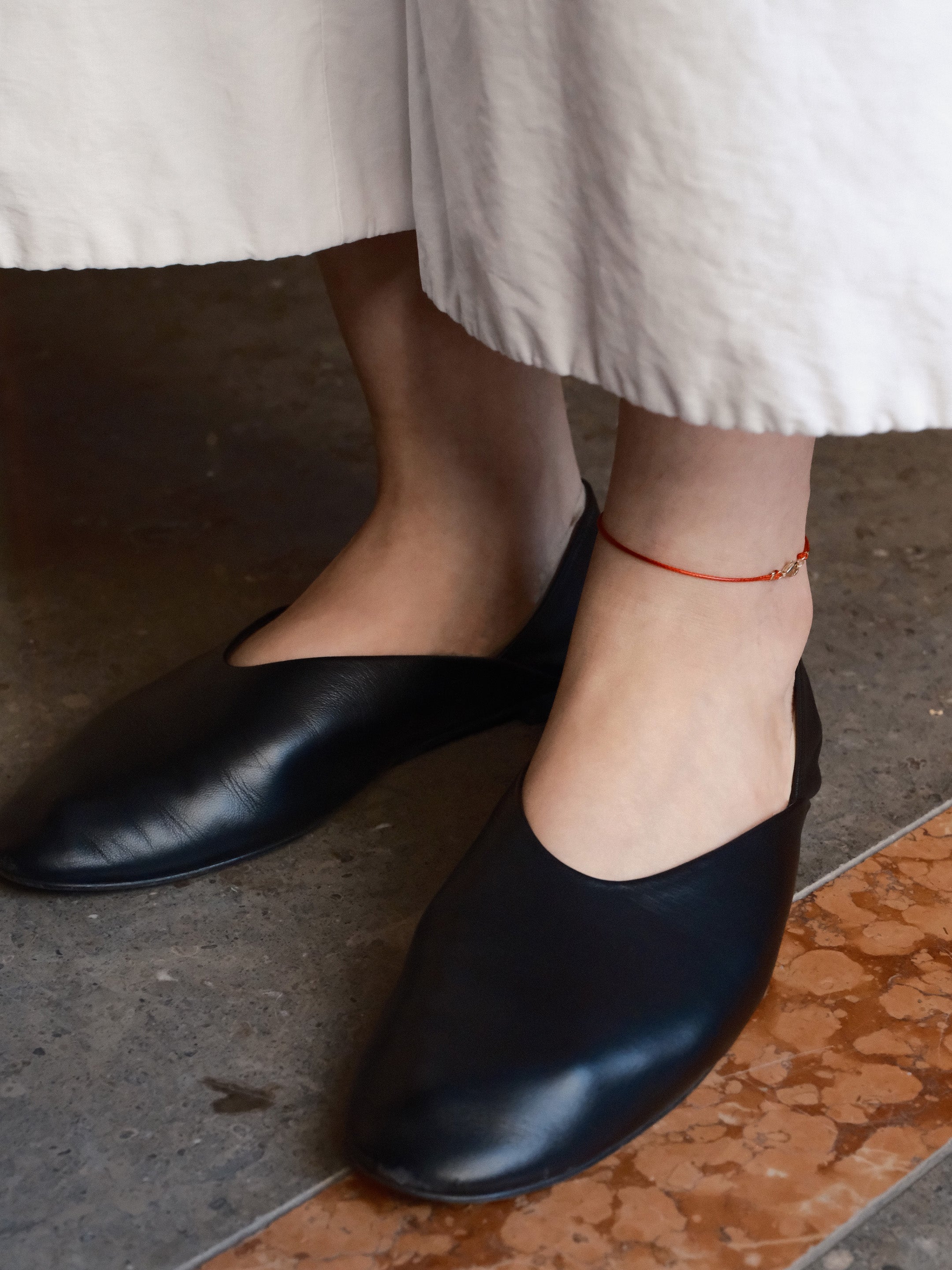 (14k) Liquid Line Anklet