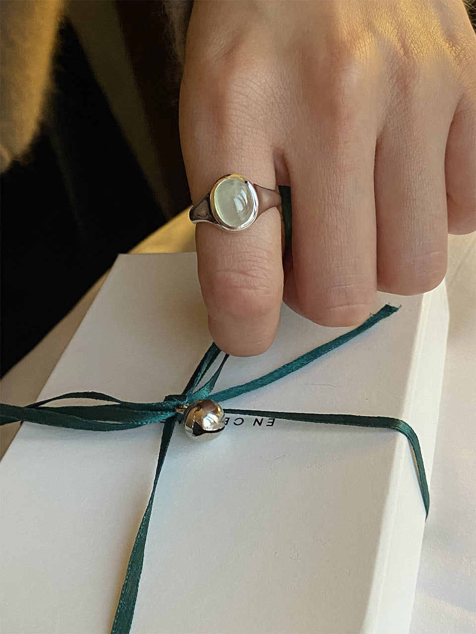Merry Ring (Prehnite)