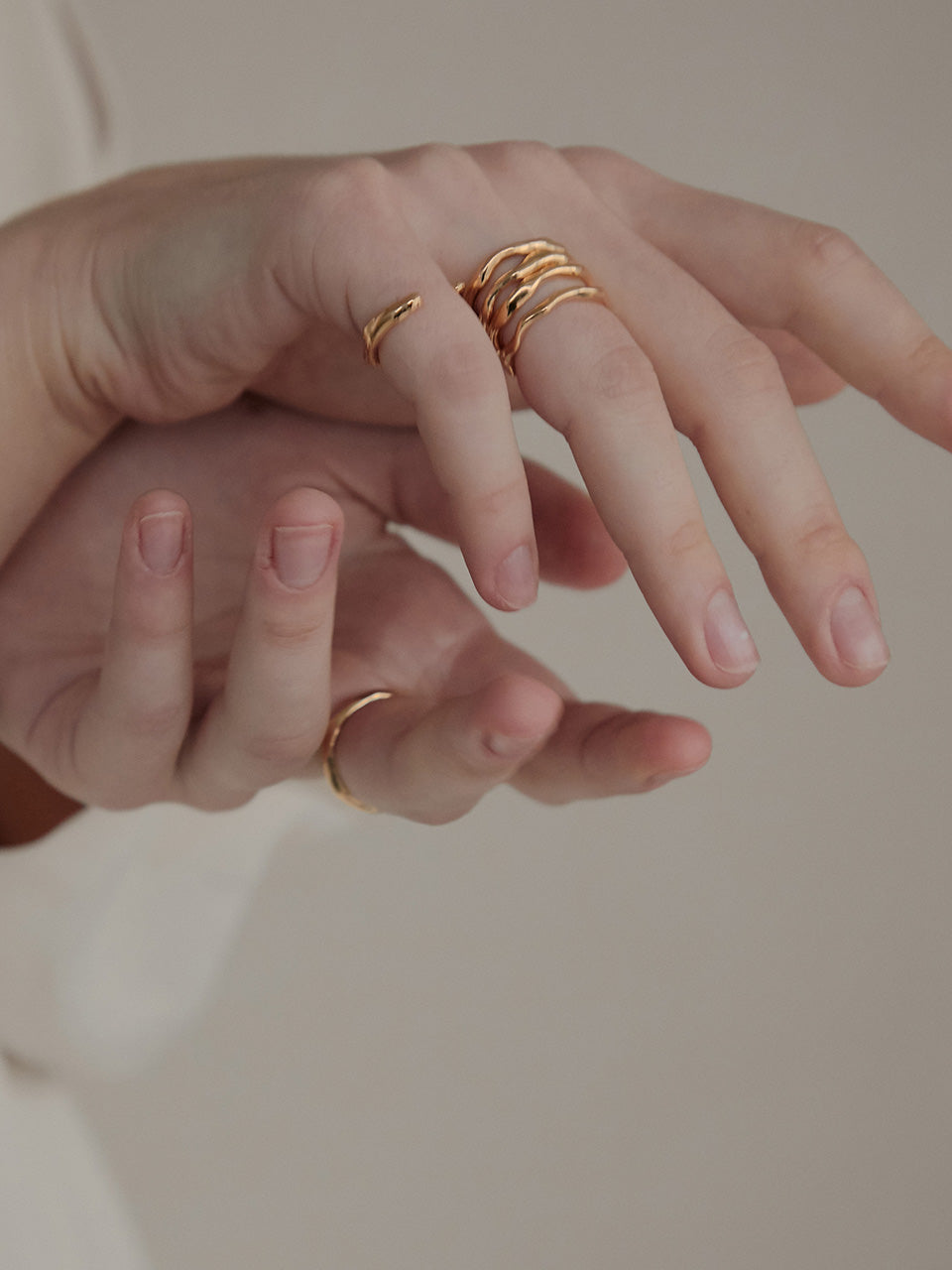 Wave Thin Ring