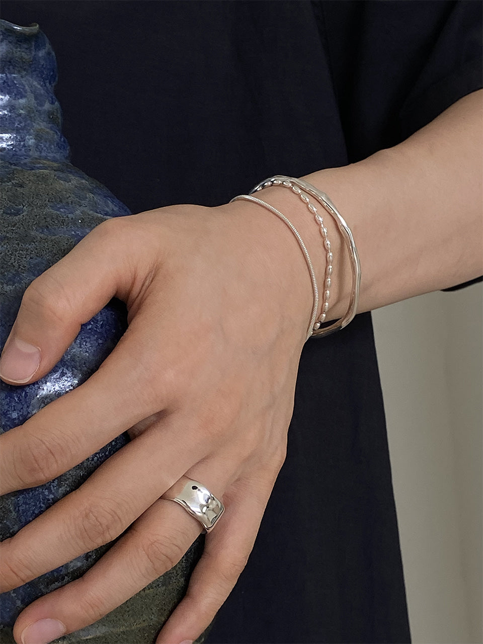 Egg-Snake Bracelet