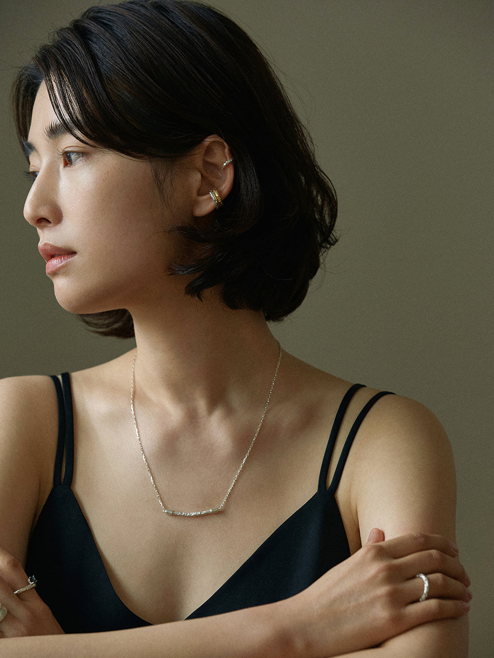 Twig Double Earcuff