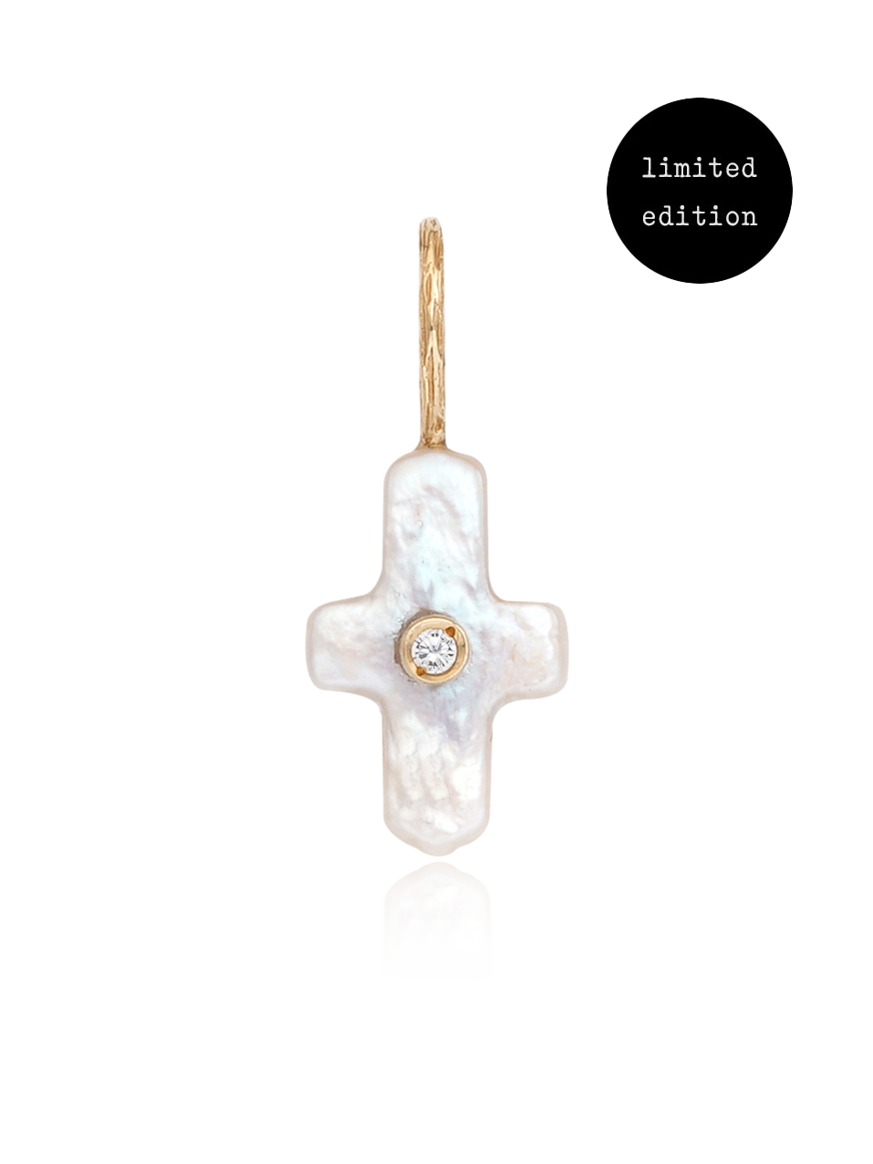 (14k) Pearl Pendant - Faith