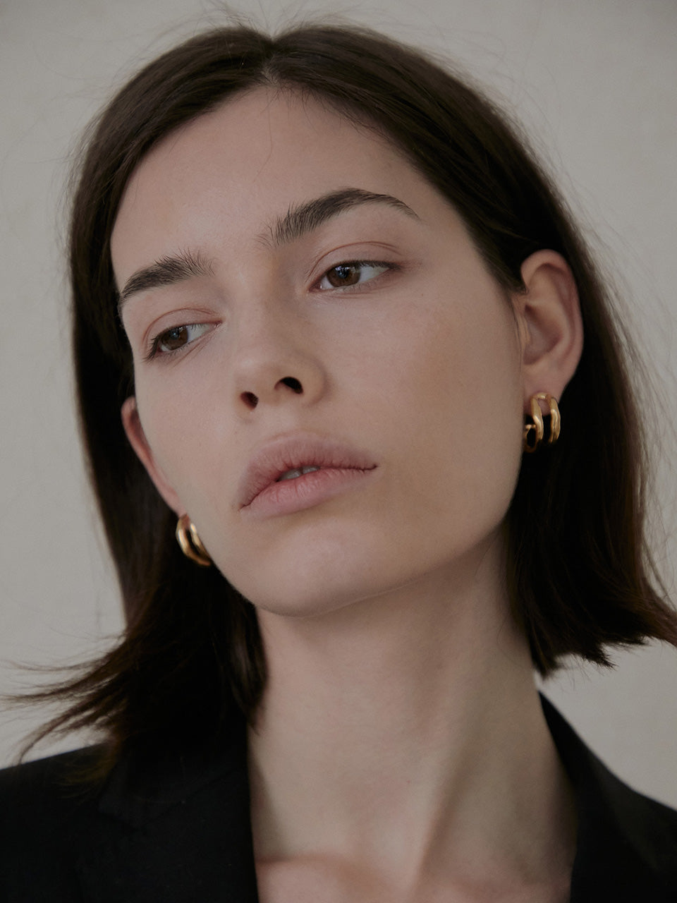 Line Ring Earrings