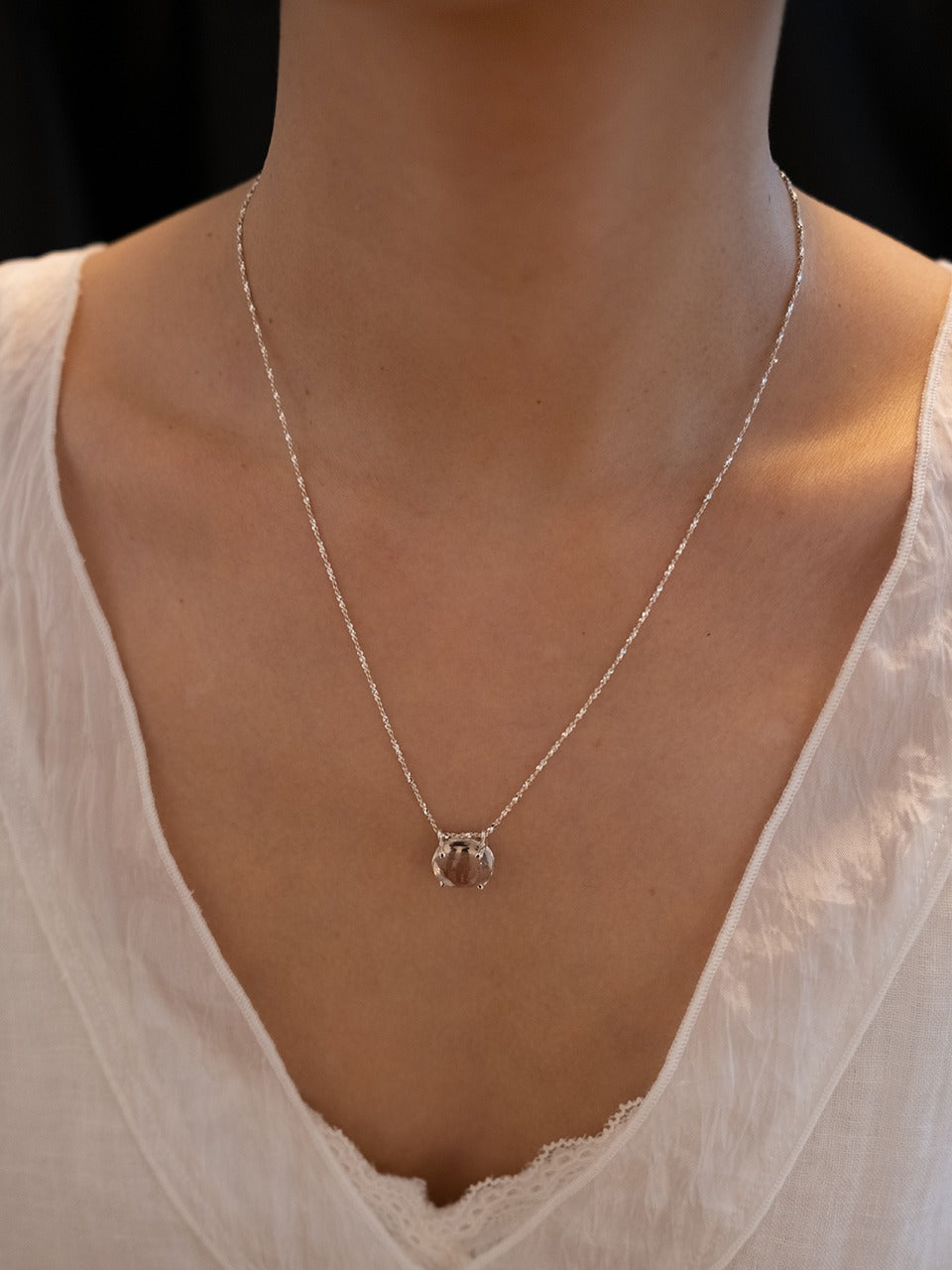 Twig Quartz Necklace