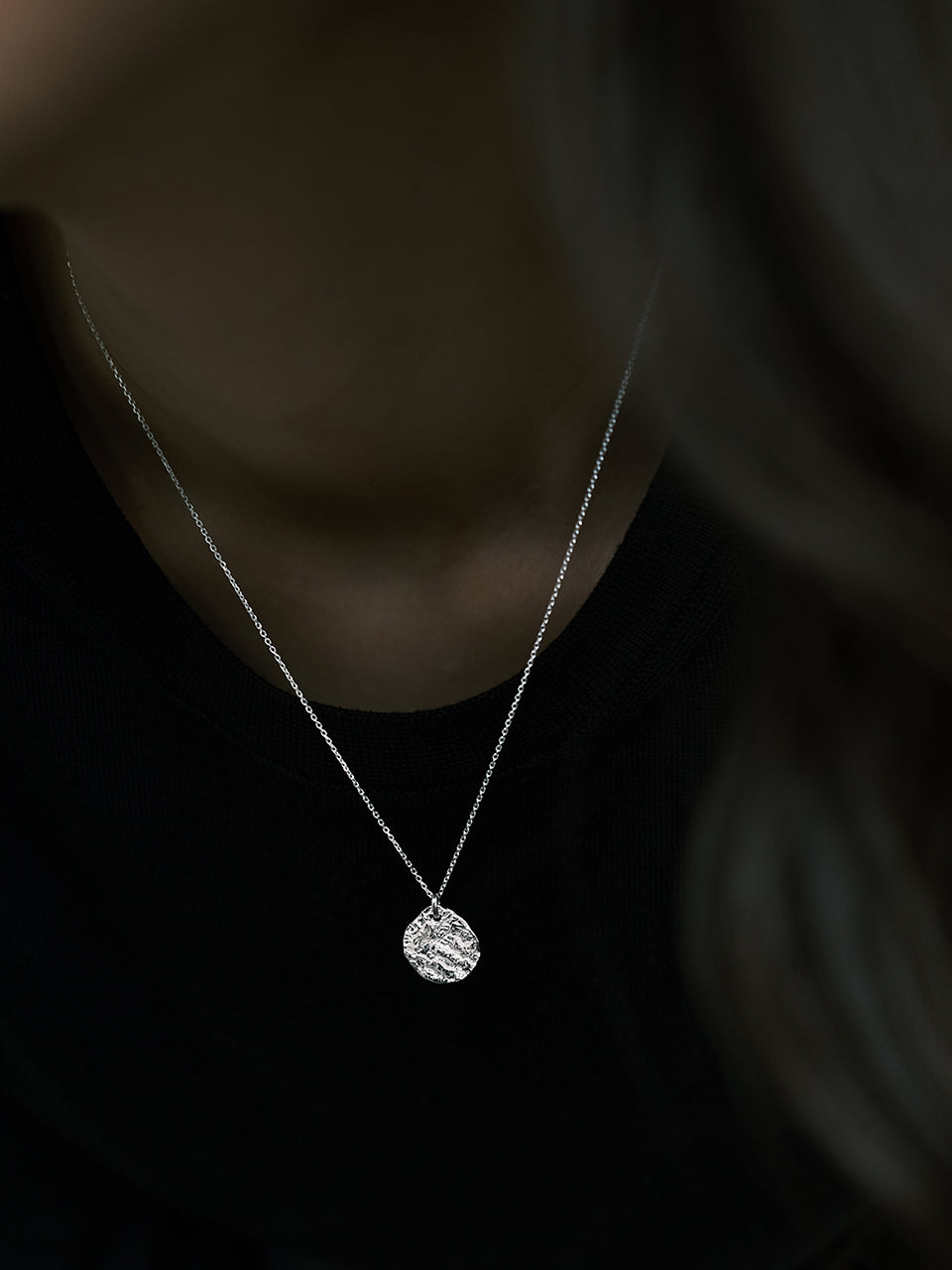Twig Coin Necklace