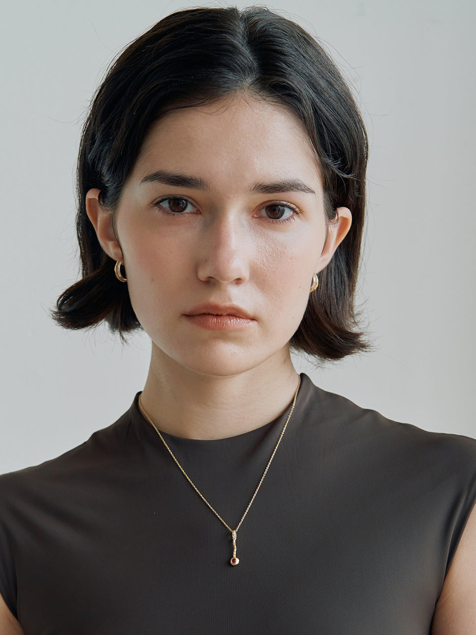 (14k) Baguette Magique Necklace