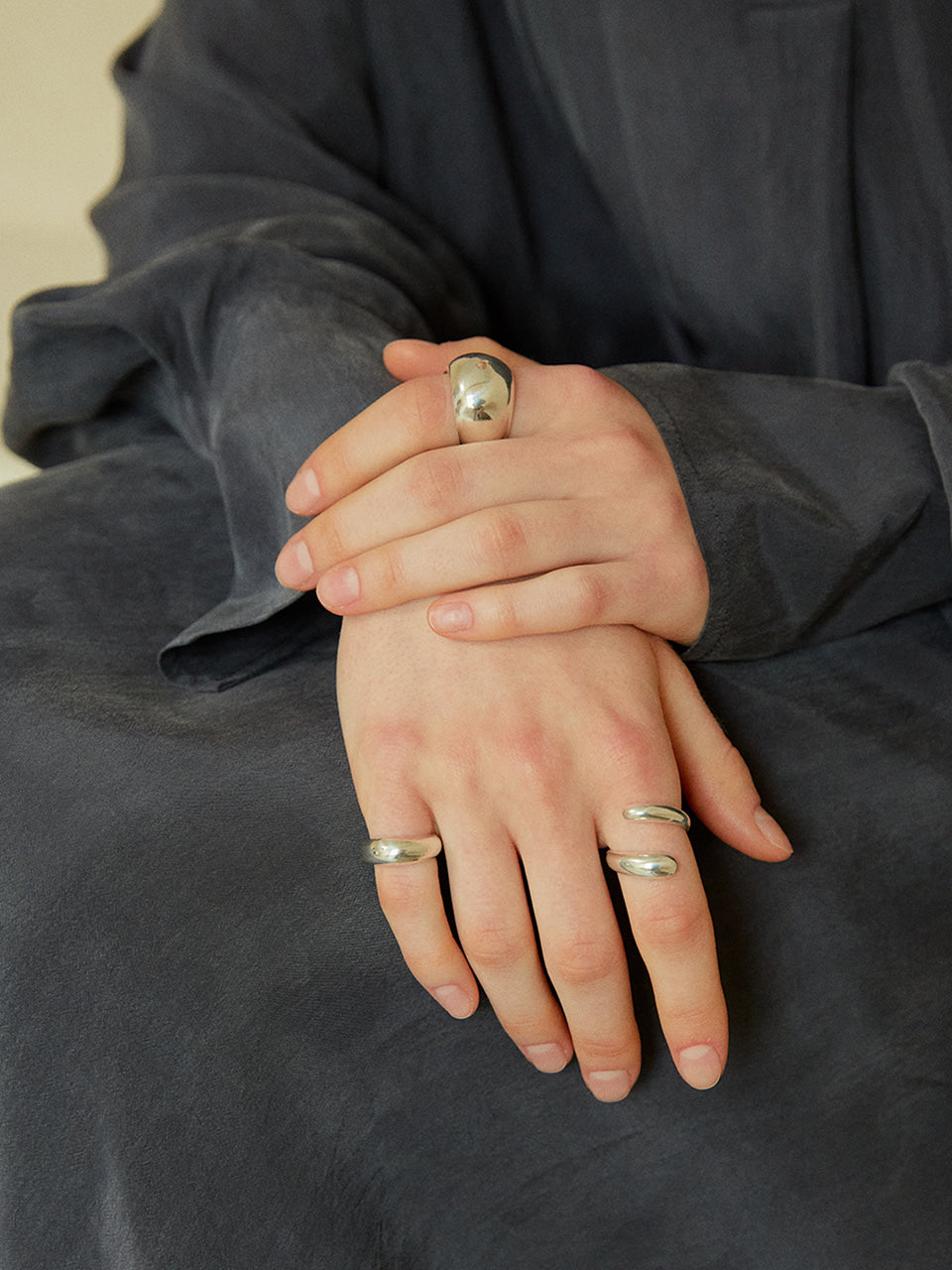 Waterdrop Open Ring
