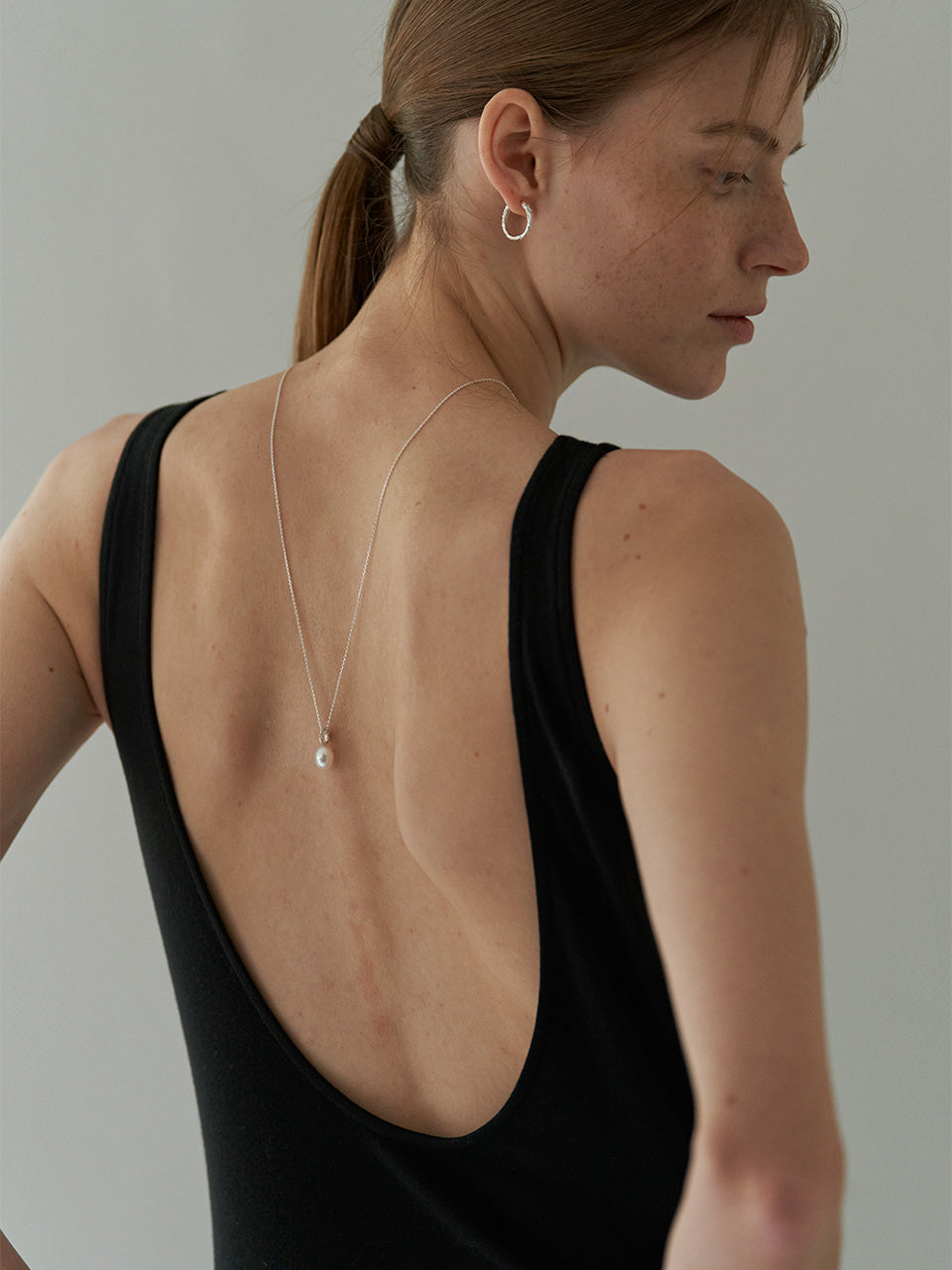 Twig Pearl Necklace
