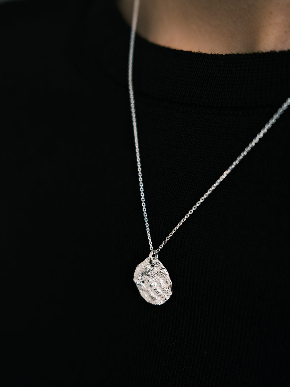 Twig Coin Necklace