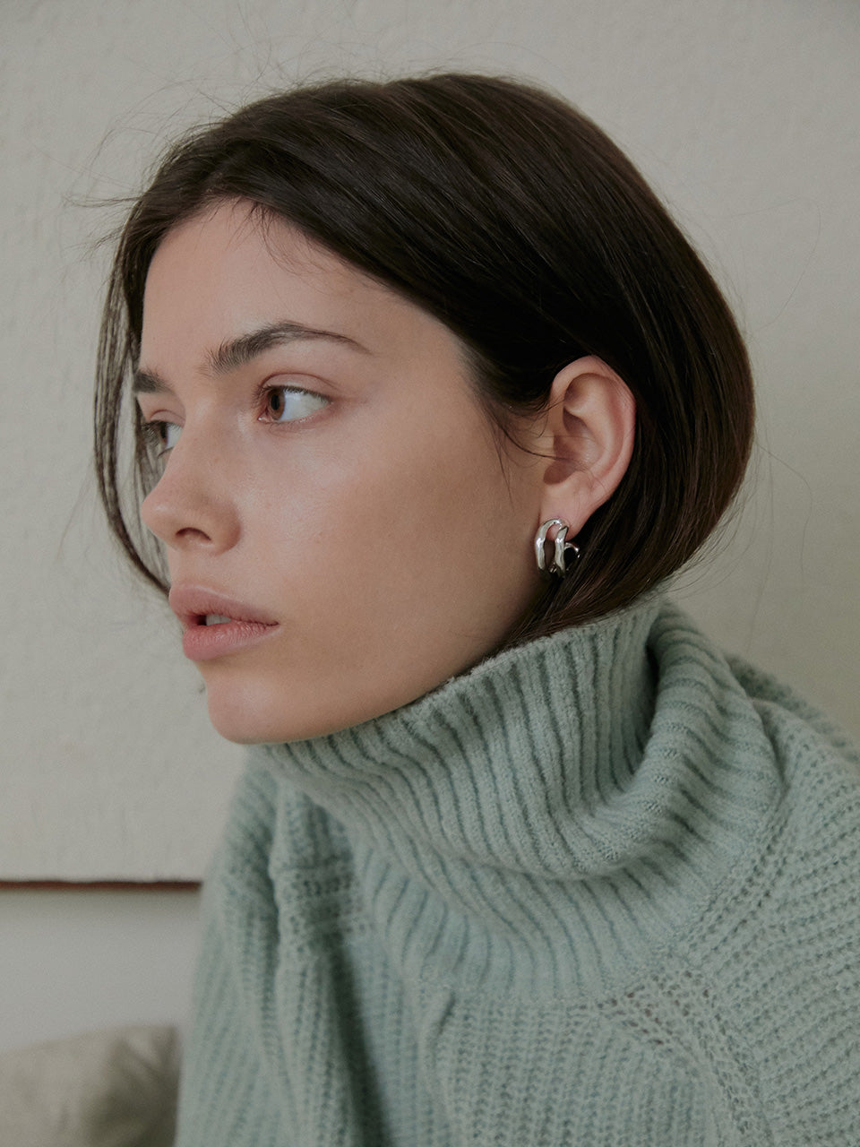 Line Ring Earrings