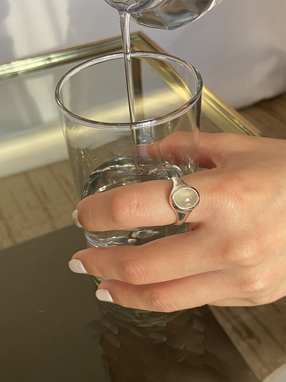 Merry Ring (Prehnite)