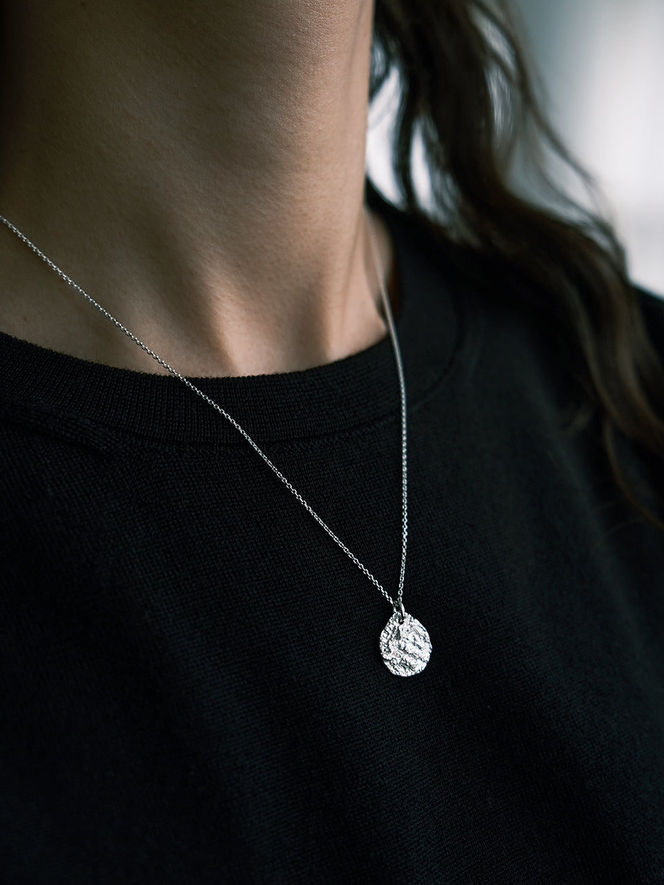 Twig Coin Necklace