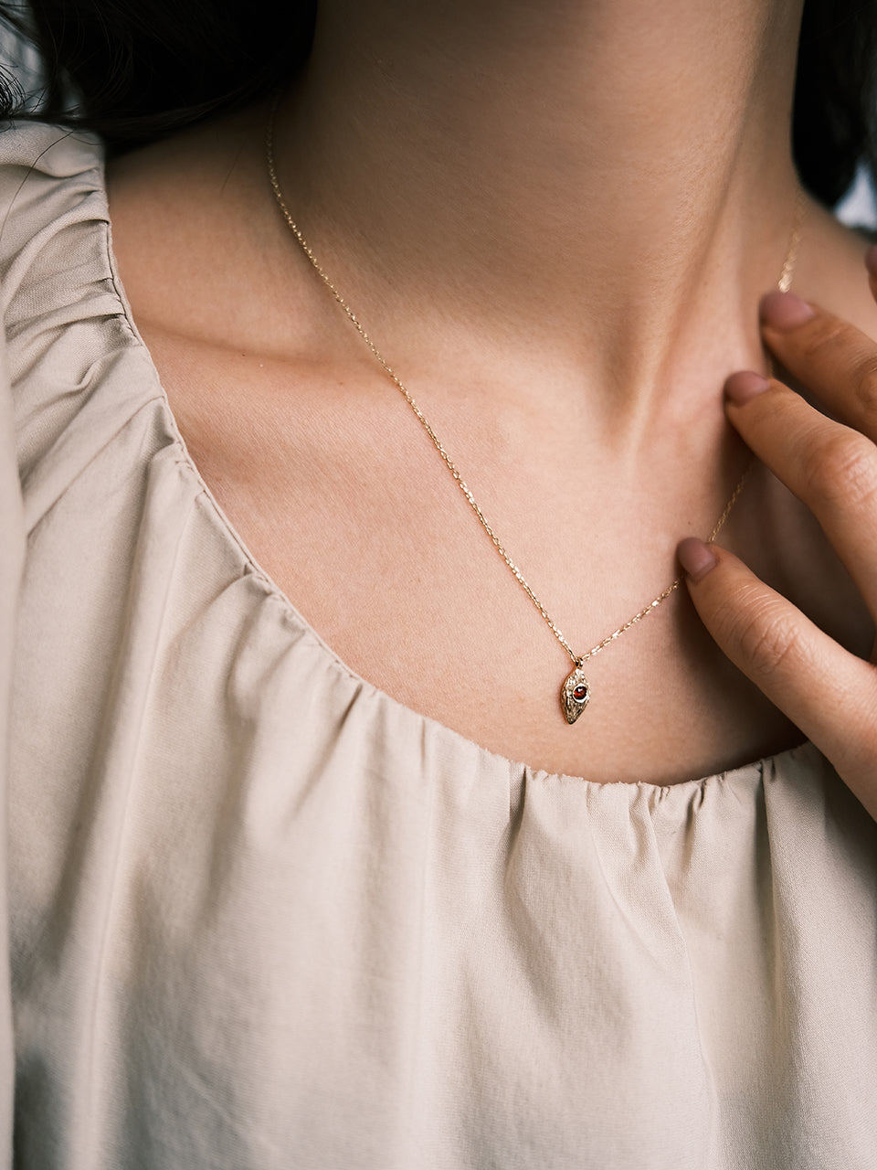 Tiny Seed Necklace