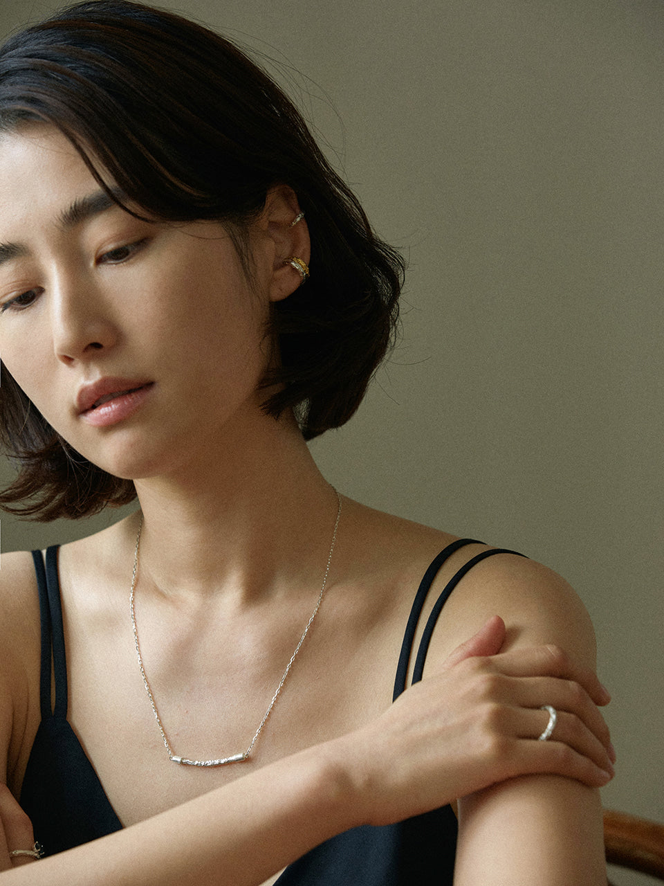 Twig Double Earcuff