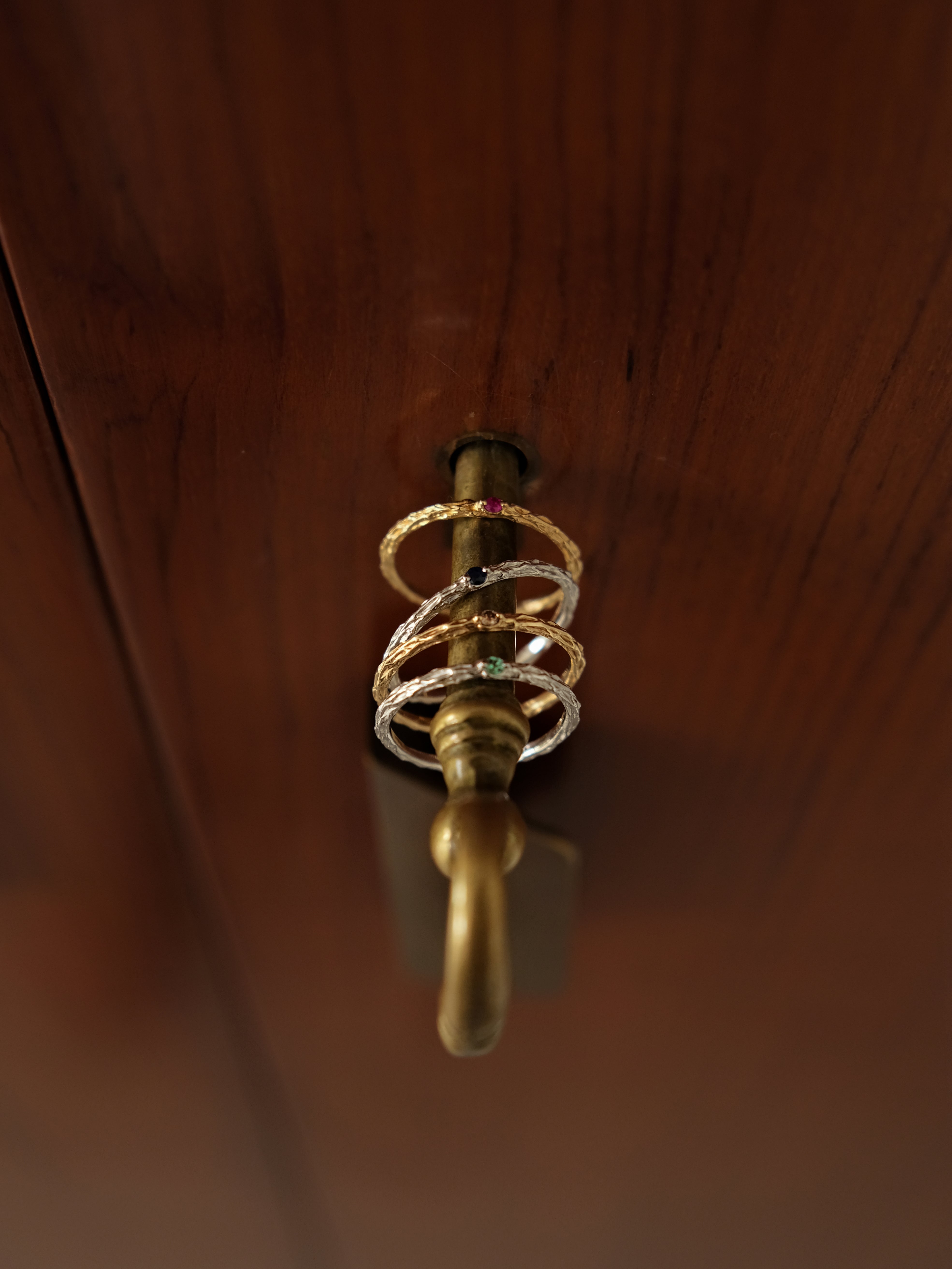 (14k) Twig Skinny Ring