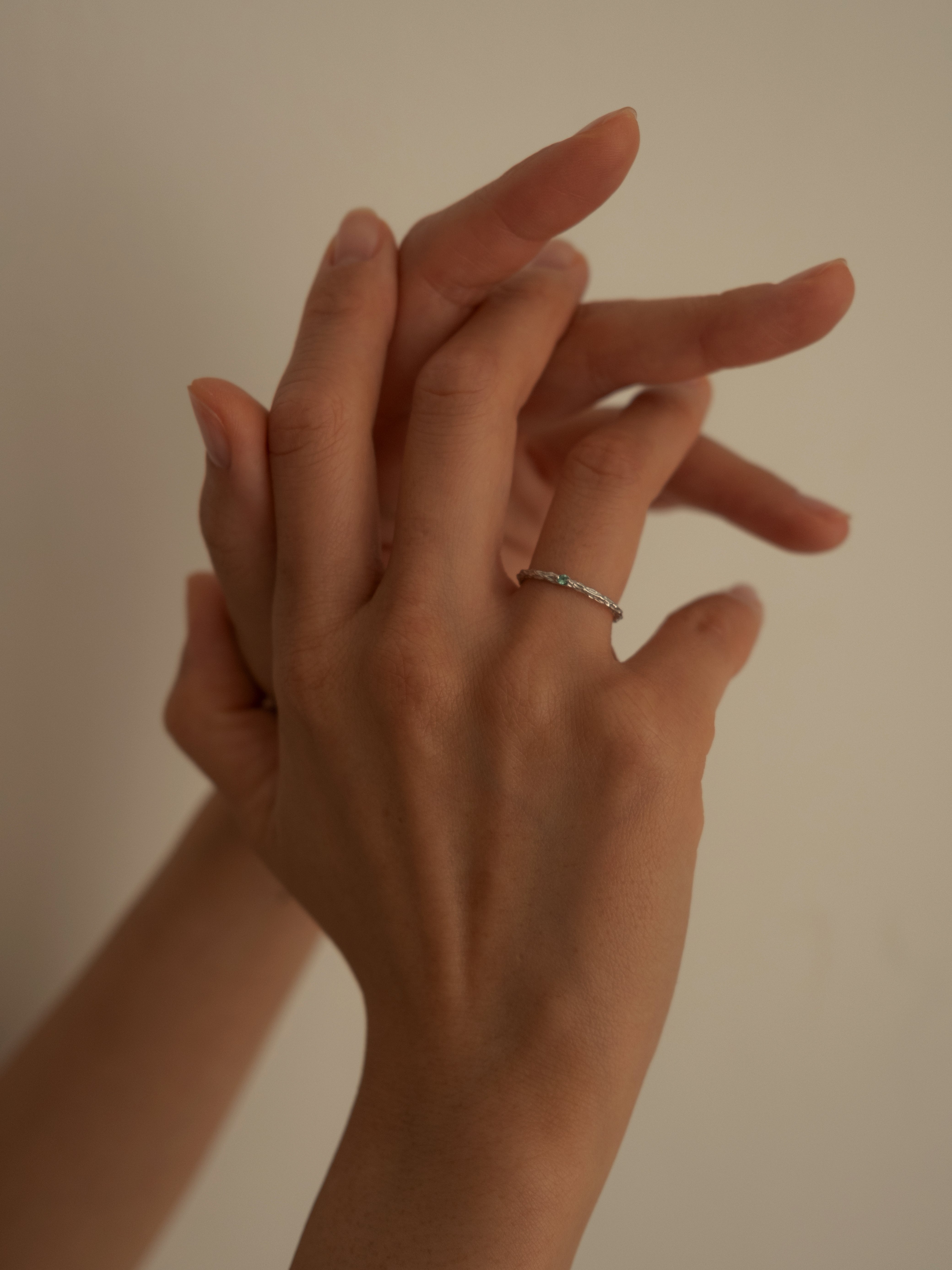 (14k) Twig Skinny Ring