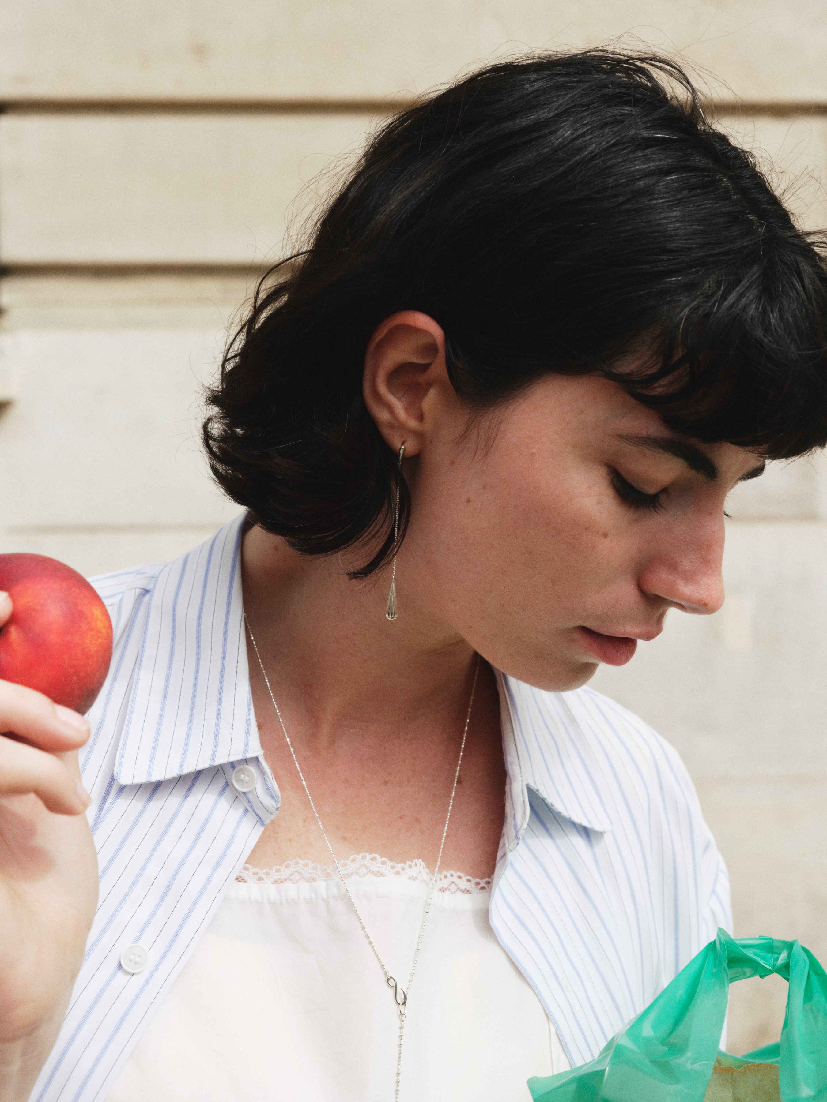 Goutte Long Drop Earrings