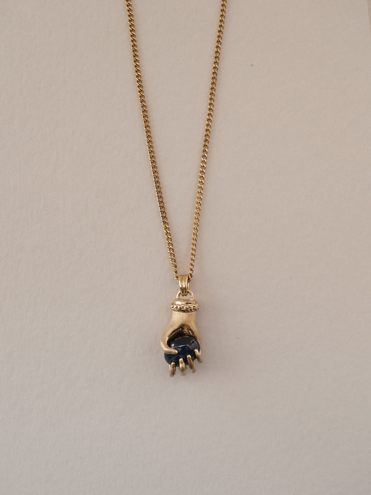 Grab Your Stone Necklace (9月 star sapphire)