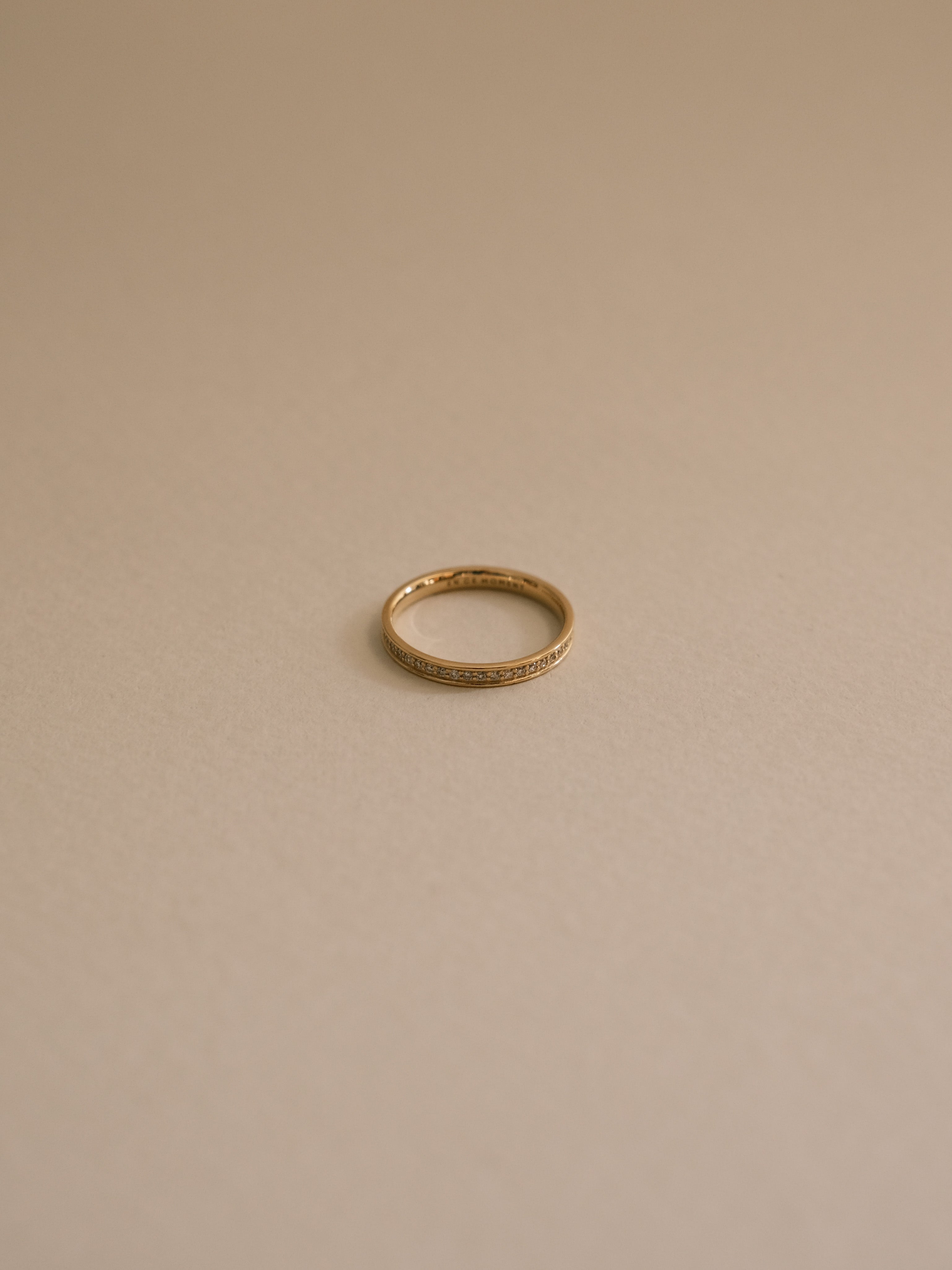 Luminous Line Ring