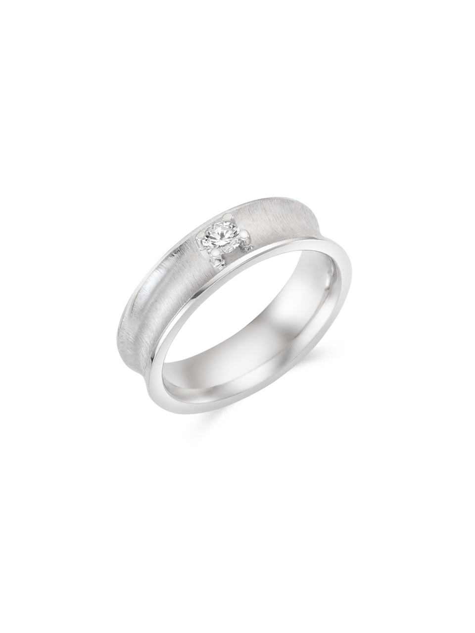 Misty Silk Ring (Lab Diamond)