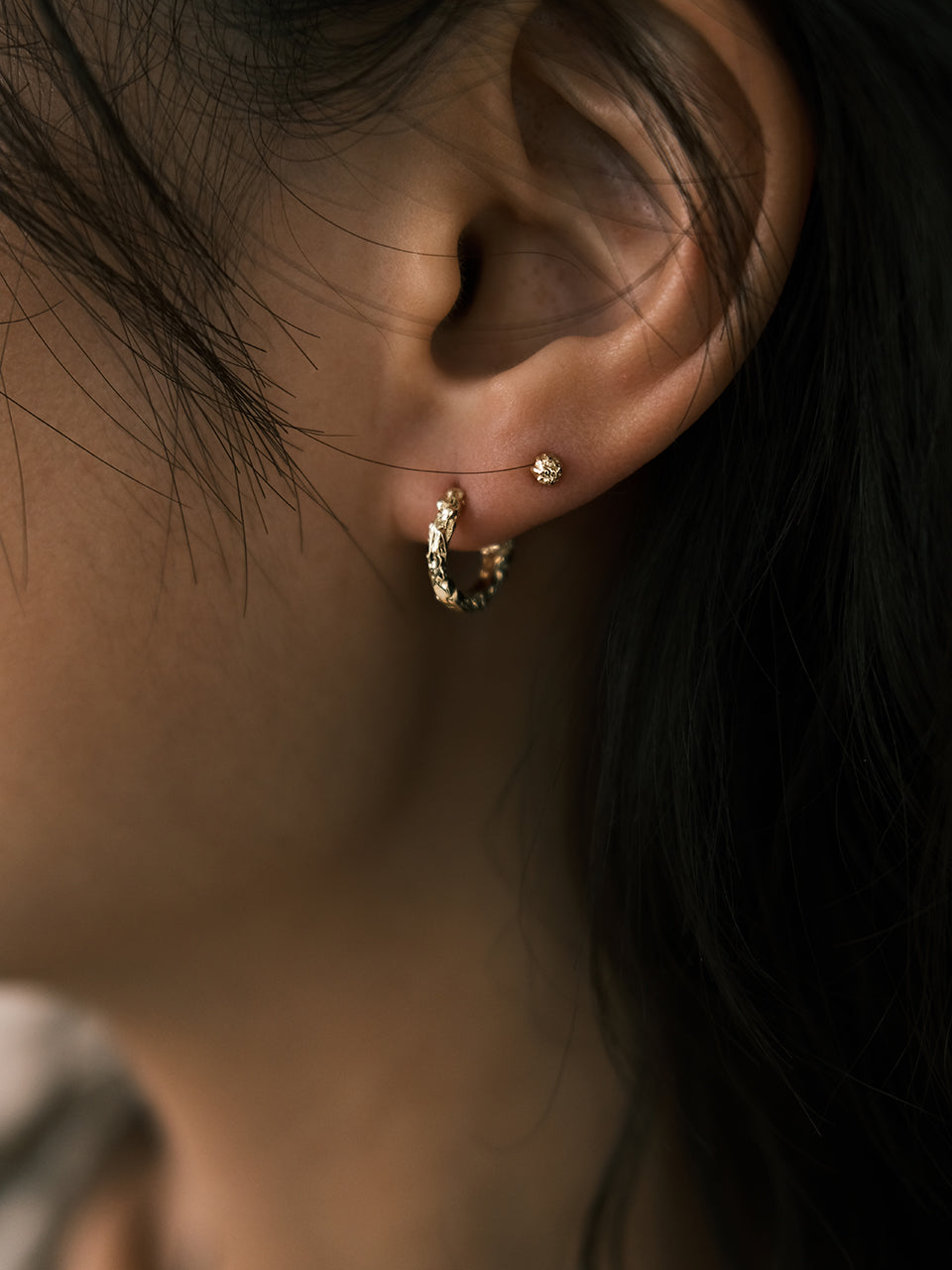 (14k) sparkling ball Piercing (3mm)