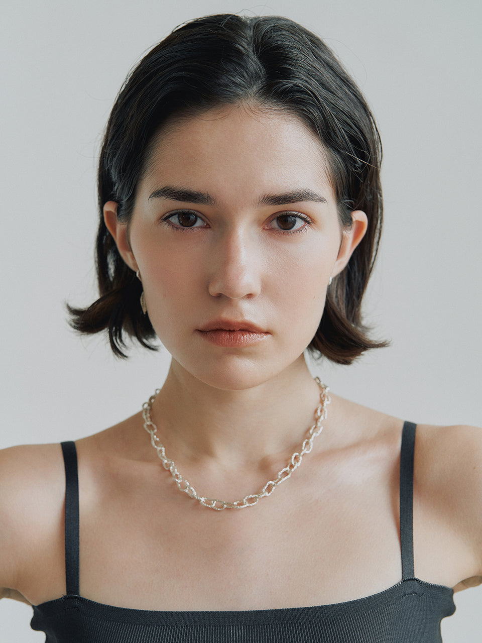 Twig Square Chain Necklace