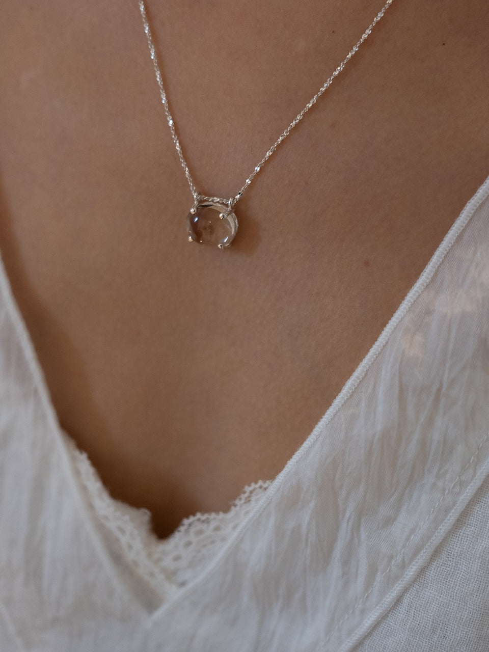 Twig Quartz Necklace