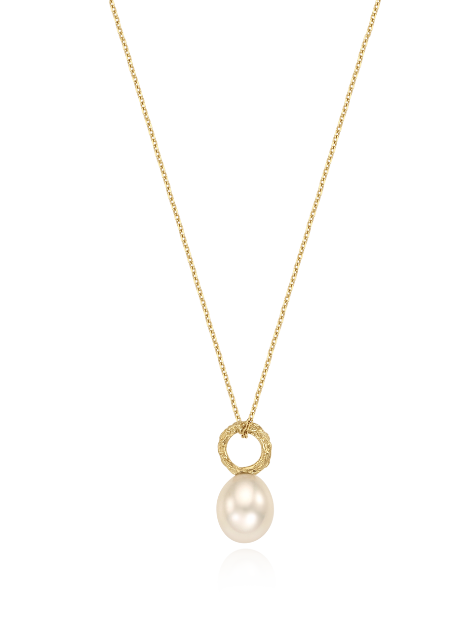 Twig Pearl Necklace