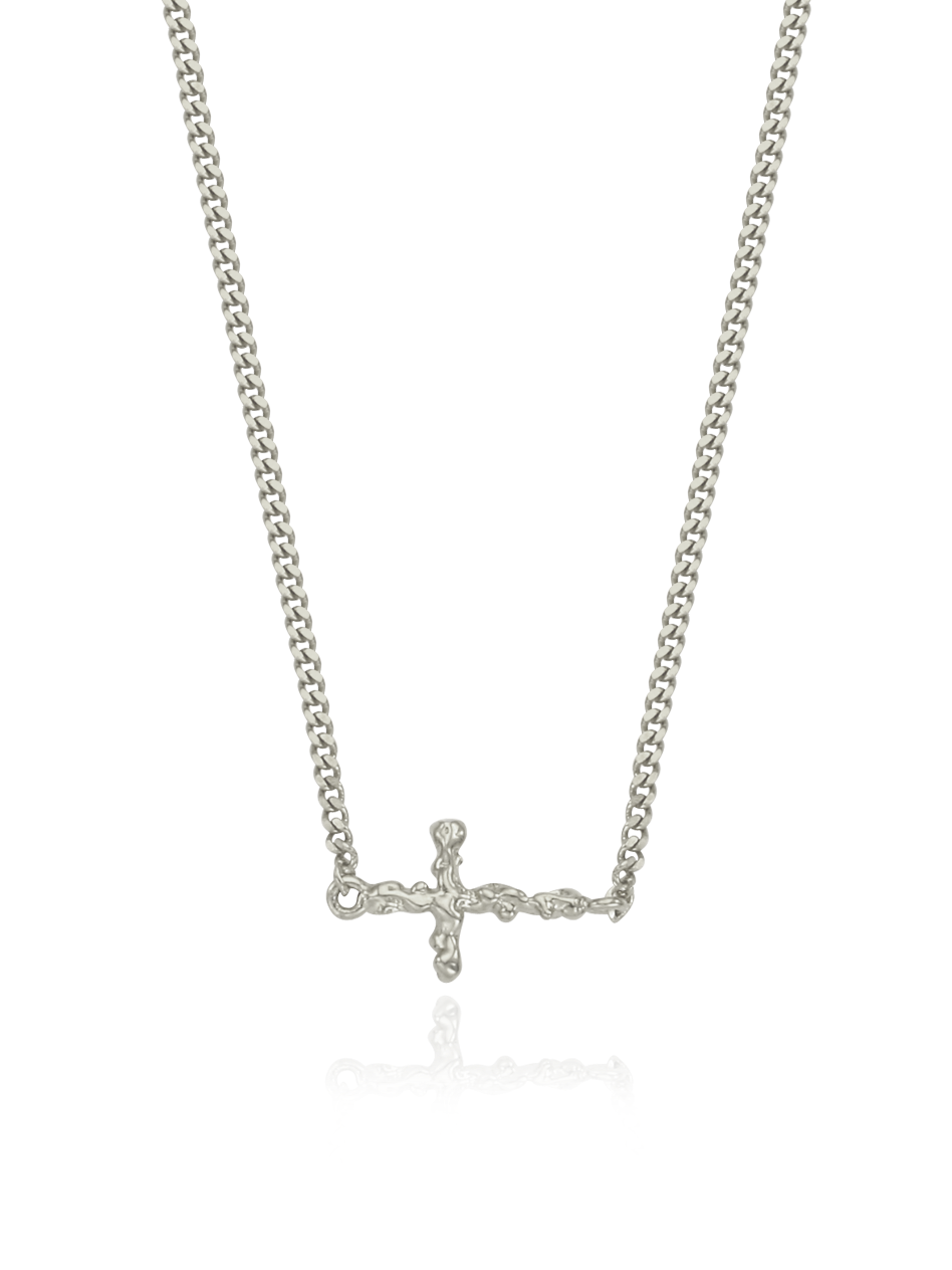 Twig Petit Cross Necklace
