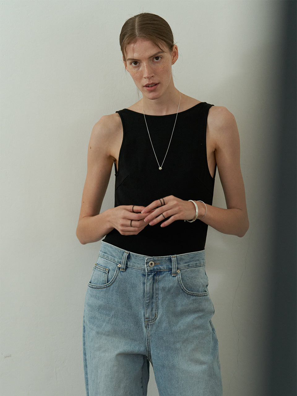 Twig Slim Ring (black)