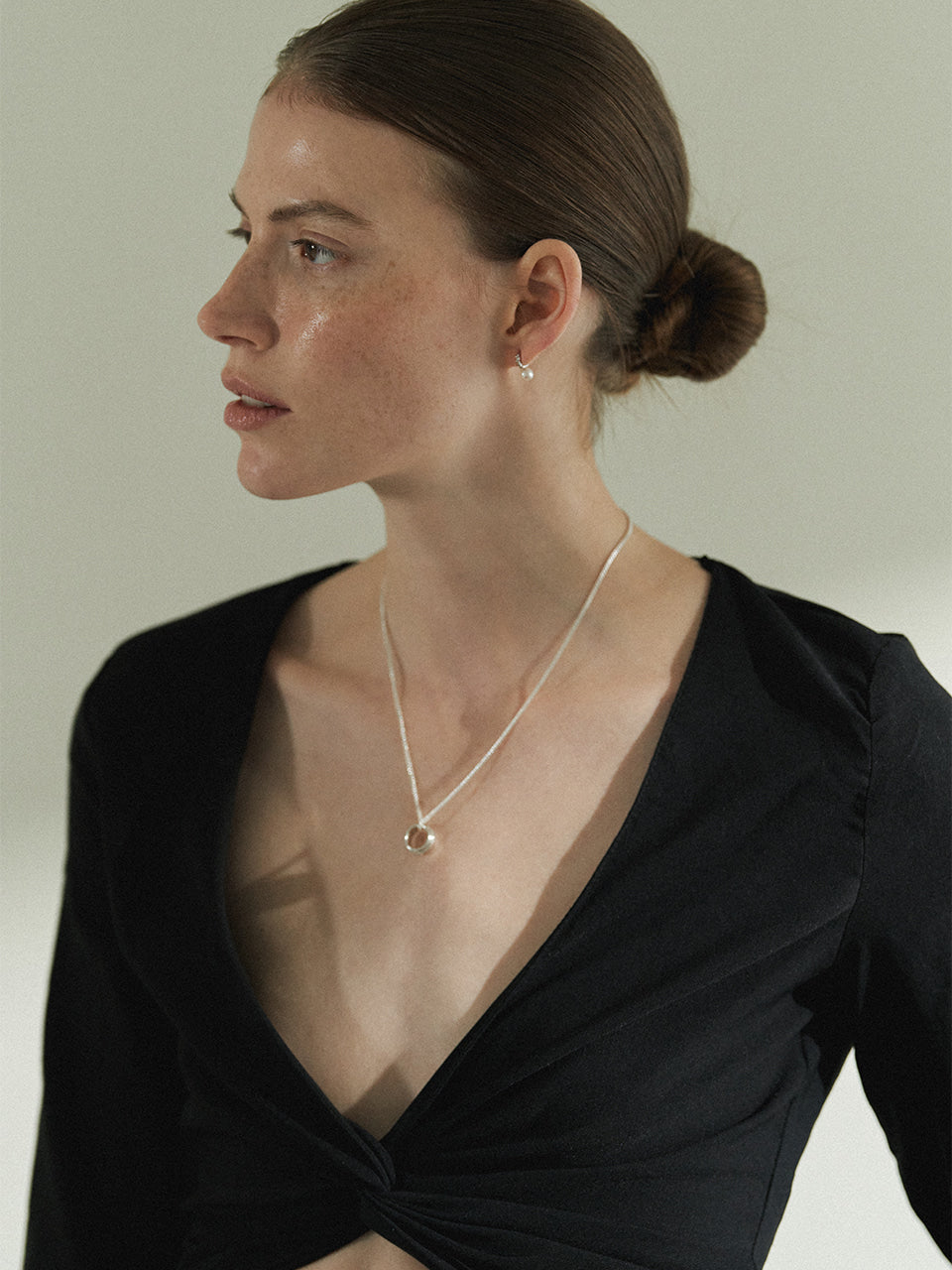 Twig Slim - Pearl Earrings (S)
