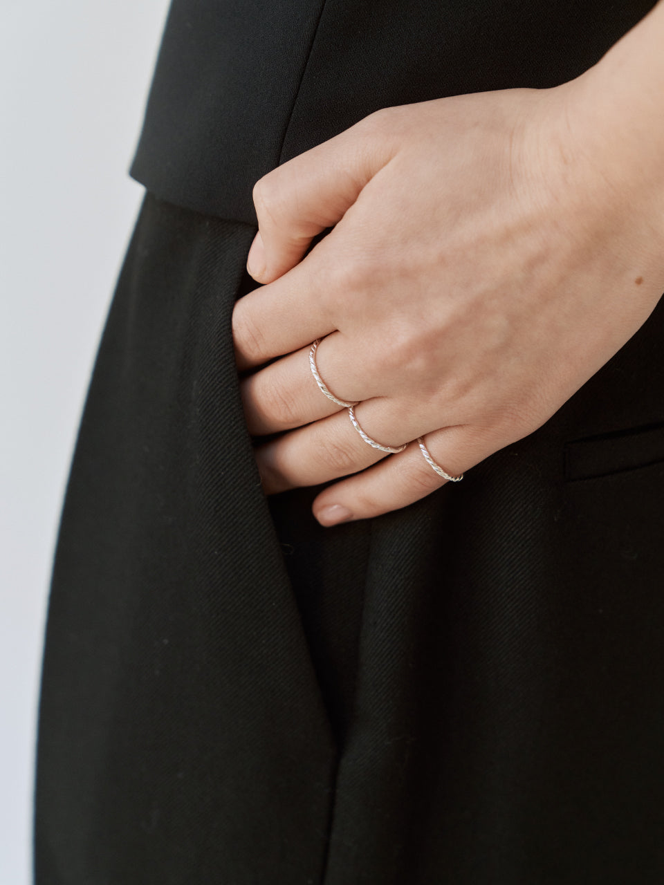 New Wave Slim Ring