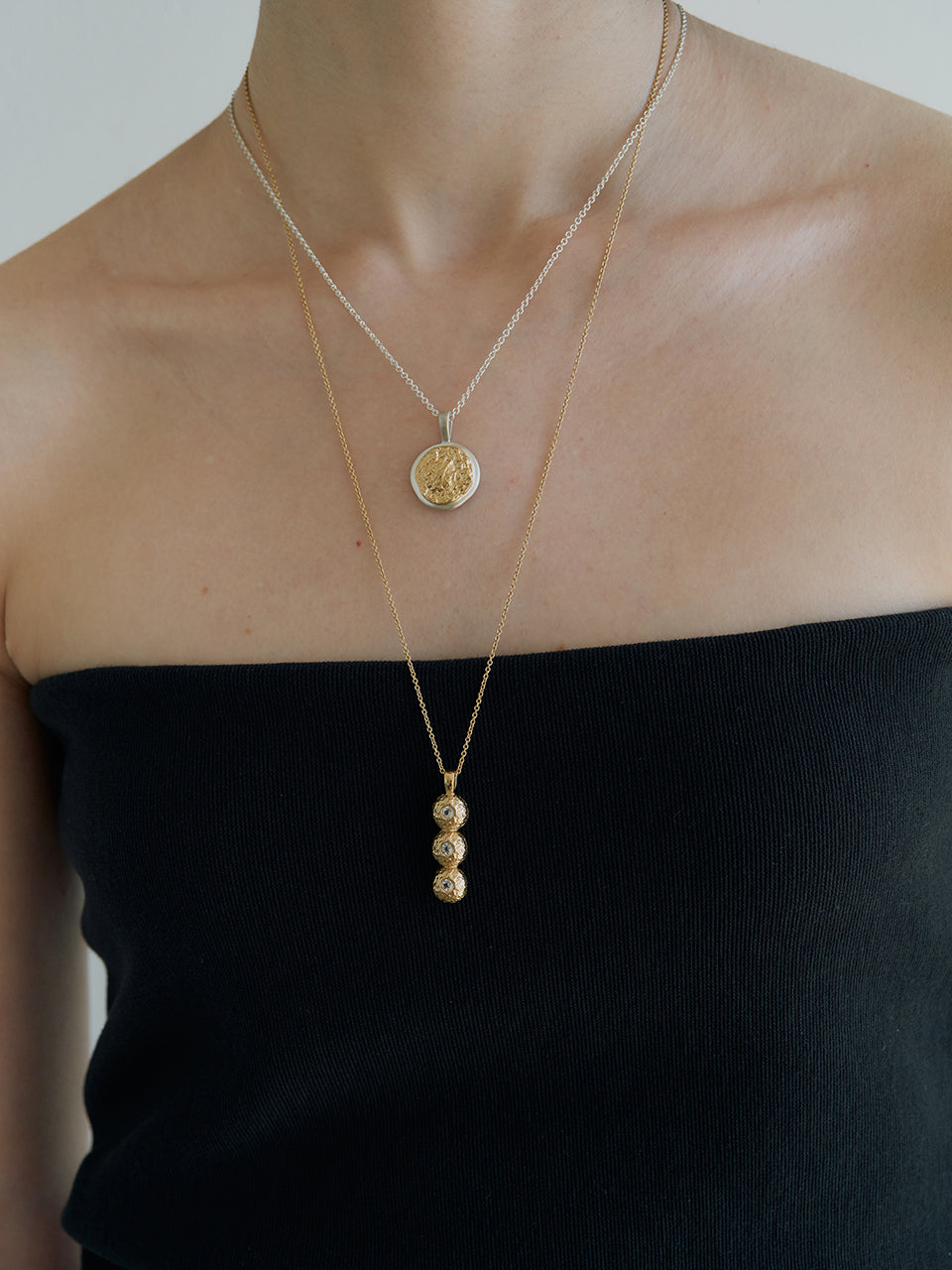 Twig Vintage Coin Necklace