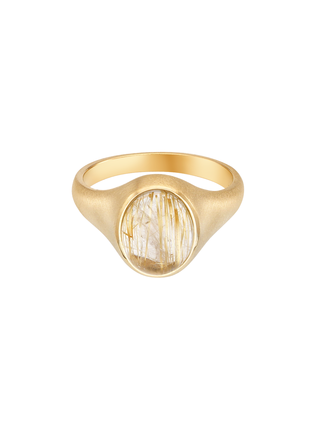 Merry Ring (gold rutile quartz)