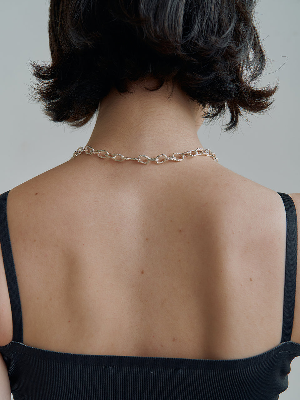 Twig Square Chain Necklace