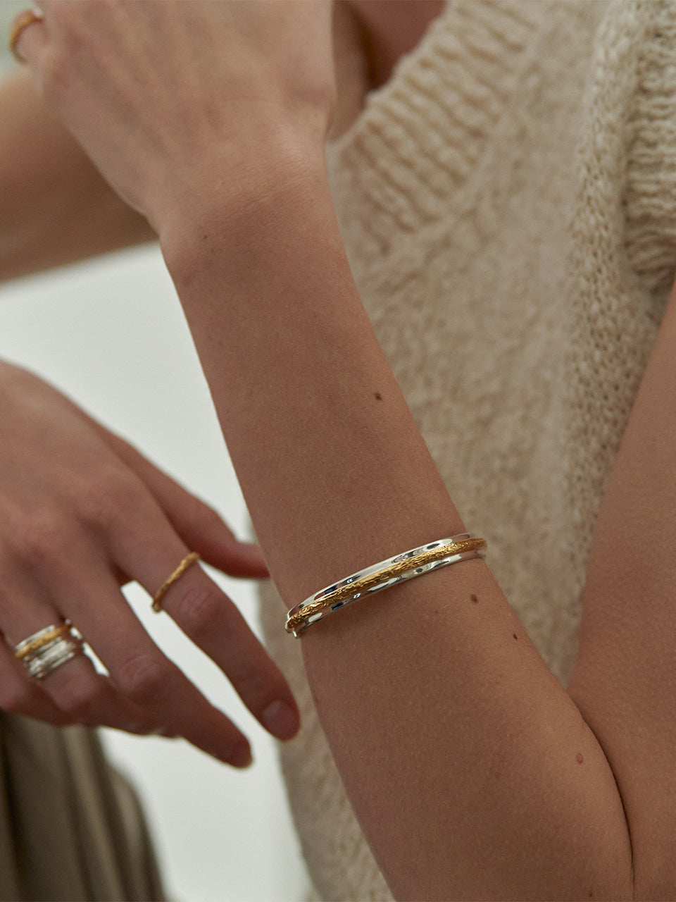 Mild Twig Bangle