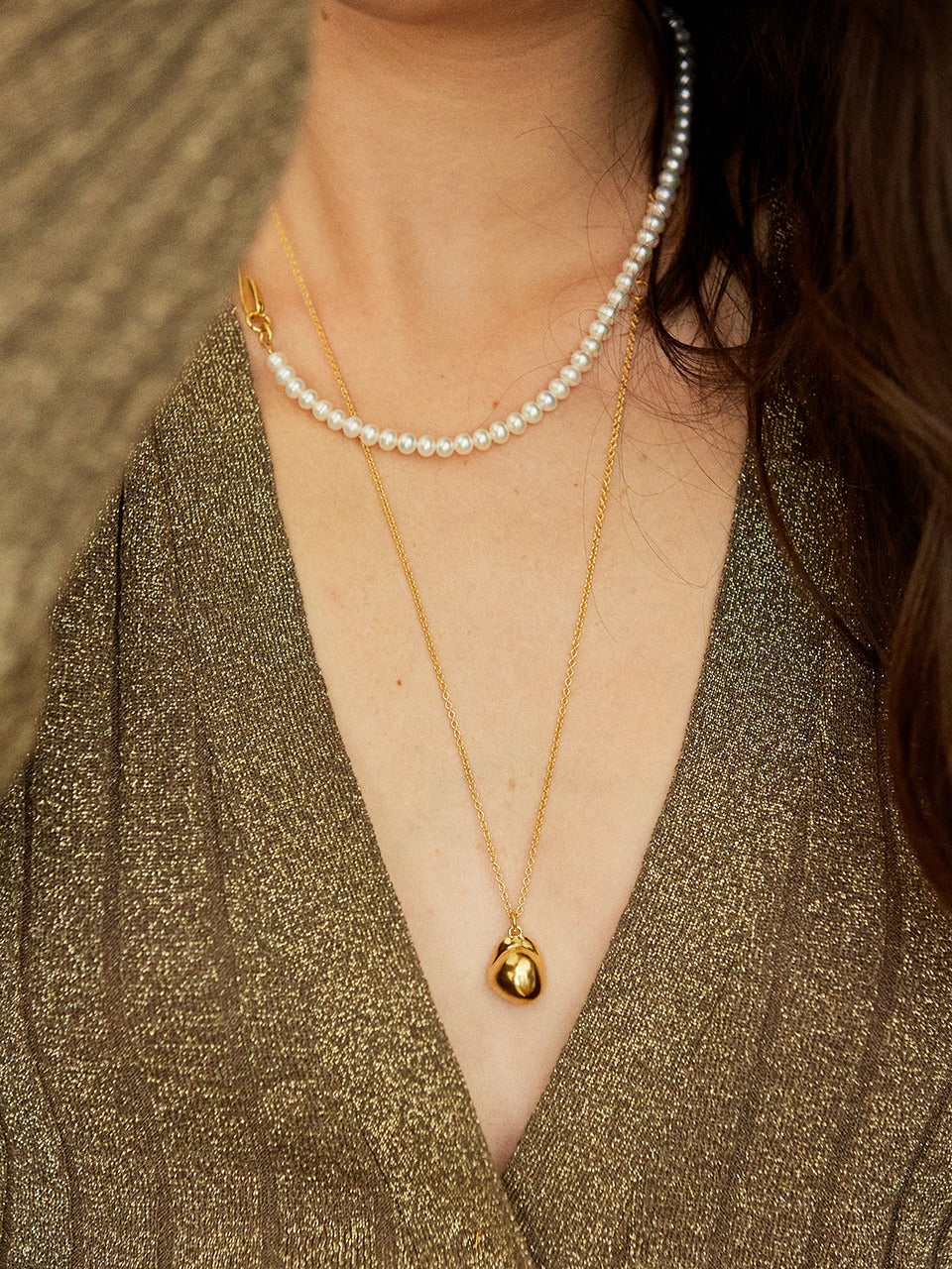Pearl Shaped Necklace