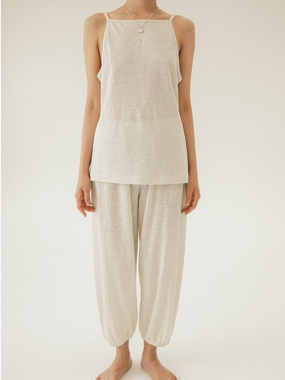 Natural Linen Jogger (Adult)