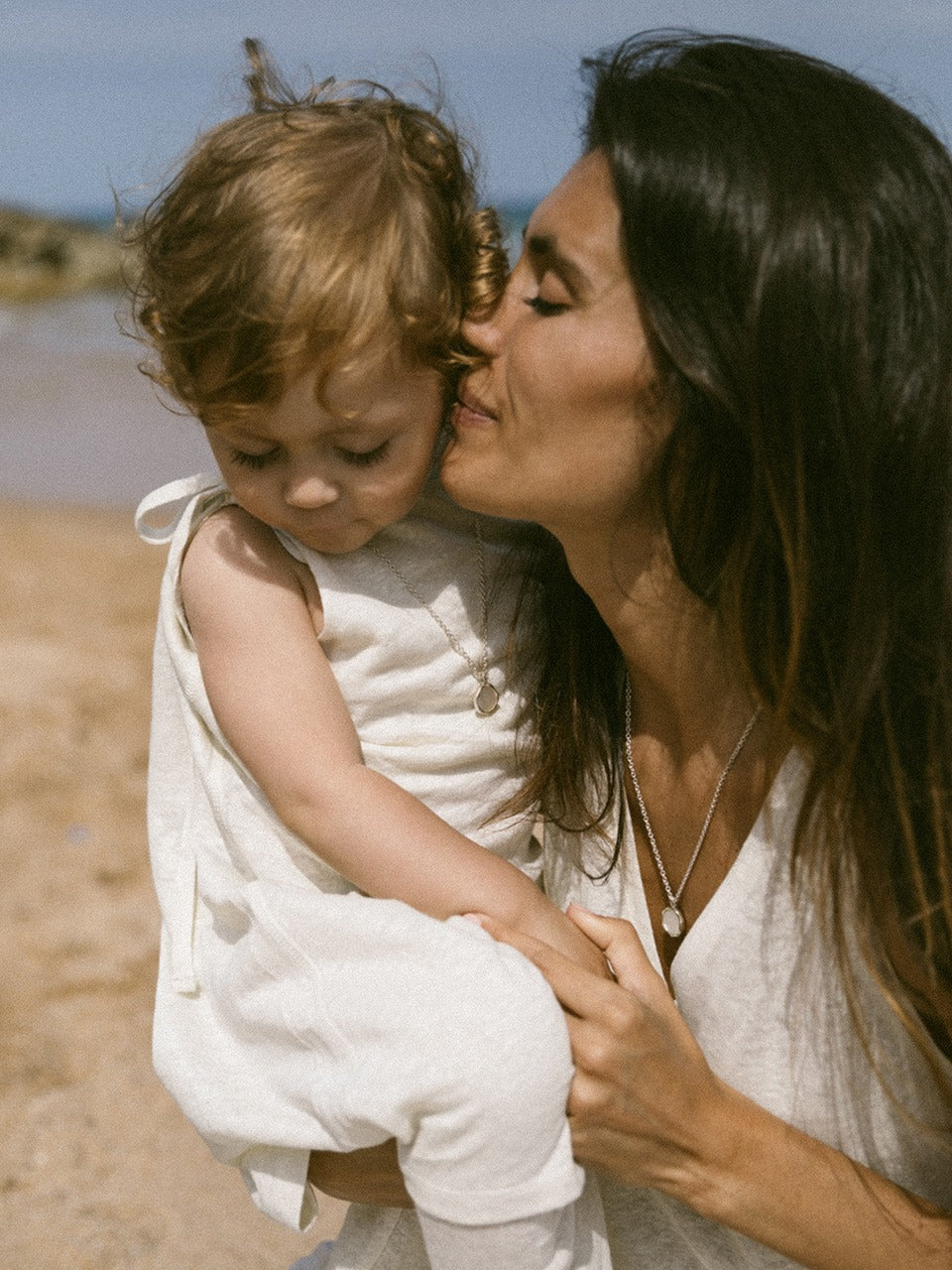 Natural Linen Dress (Kid)