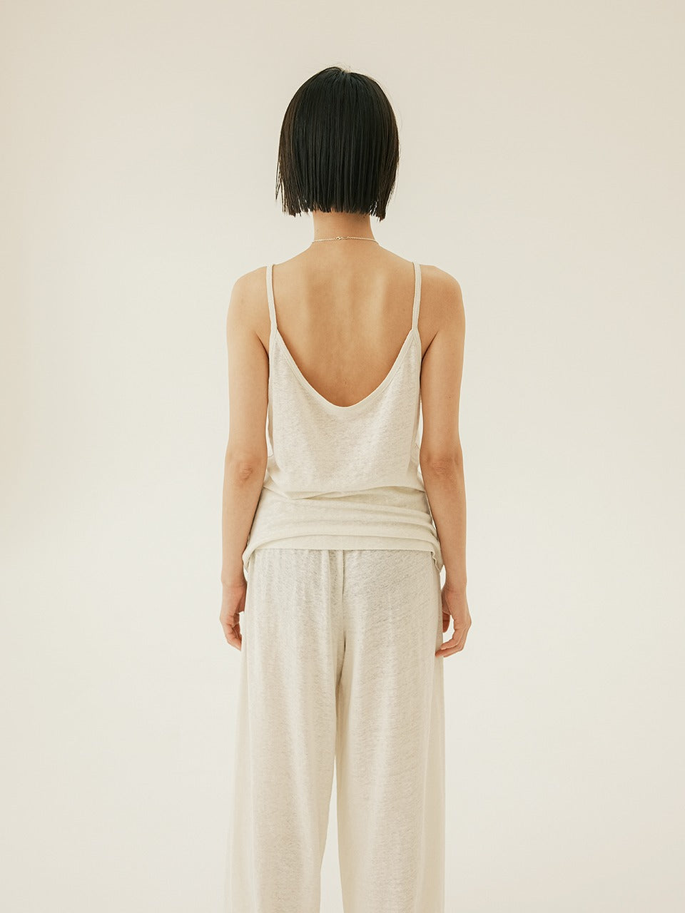 Natural Linen 2-Way Camisole