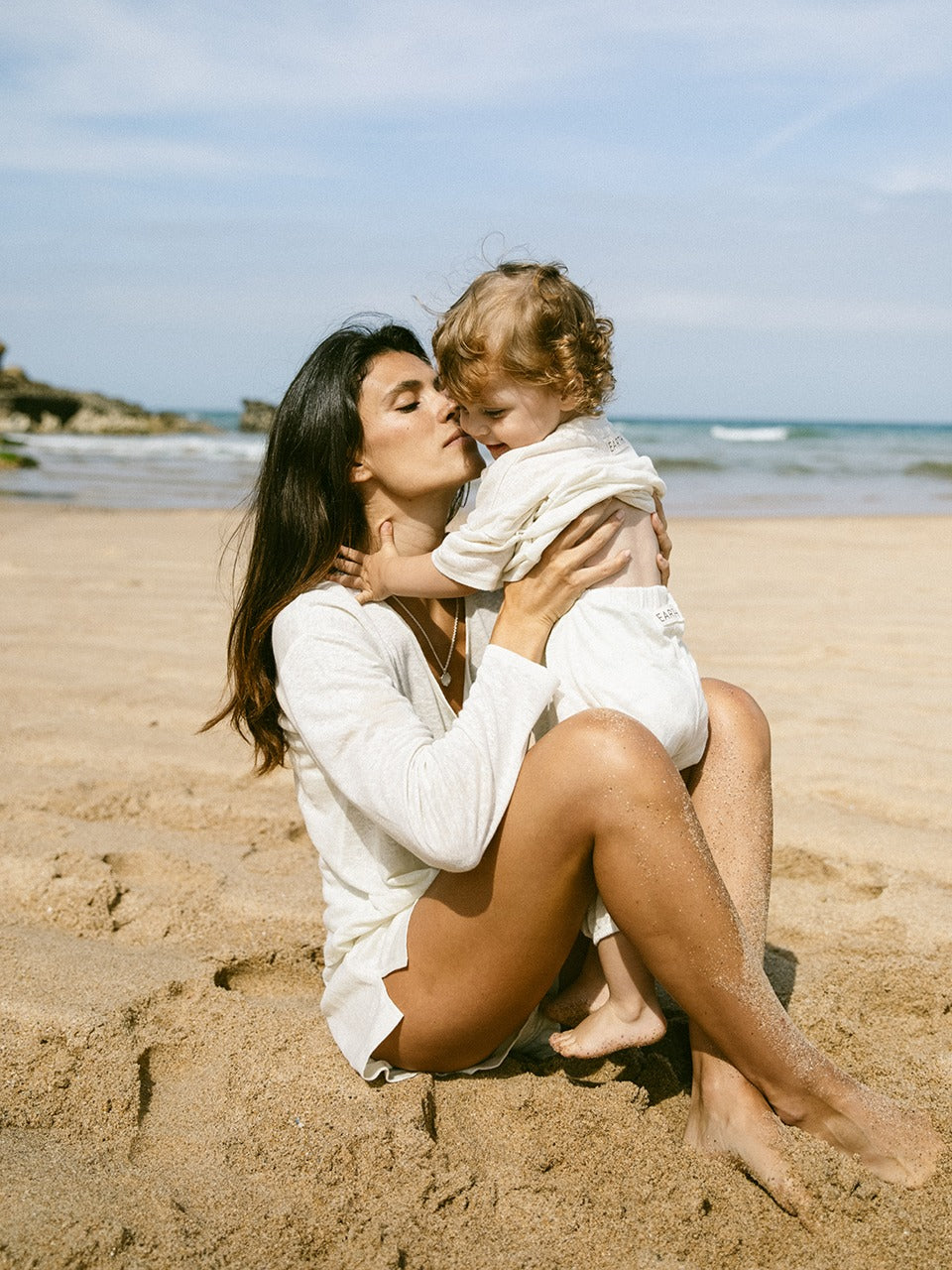 Natural Linen Shorts