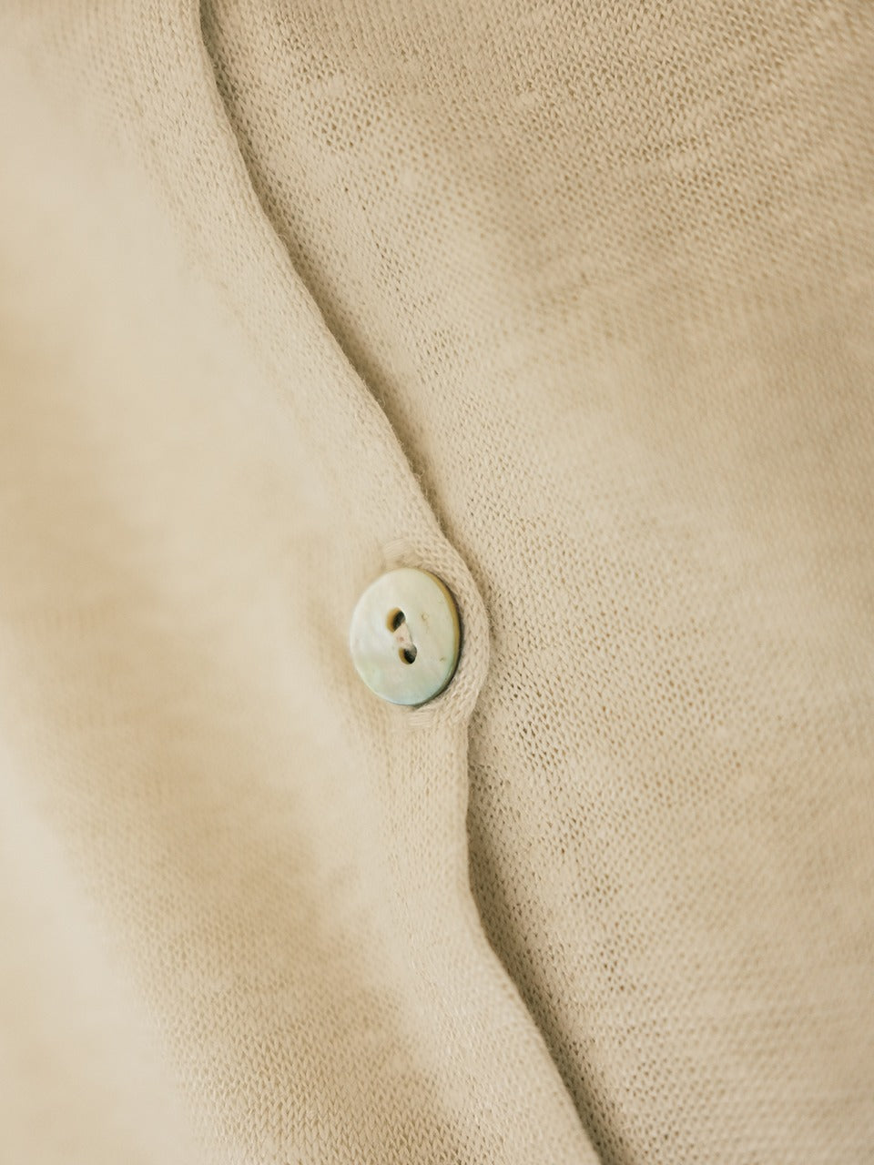Natural Linen Cardigan