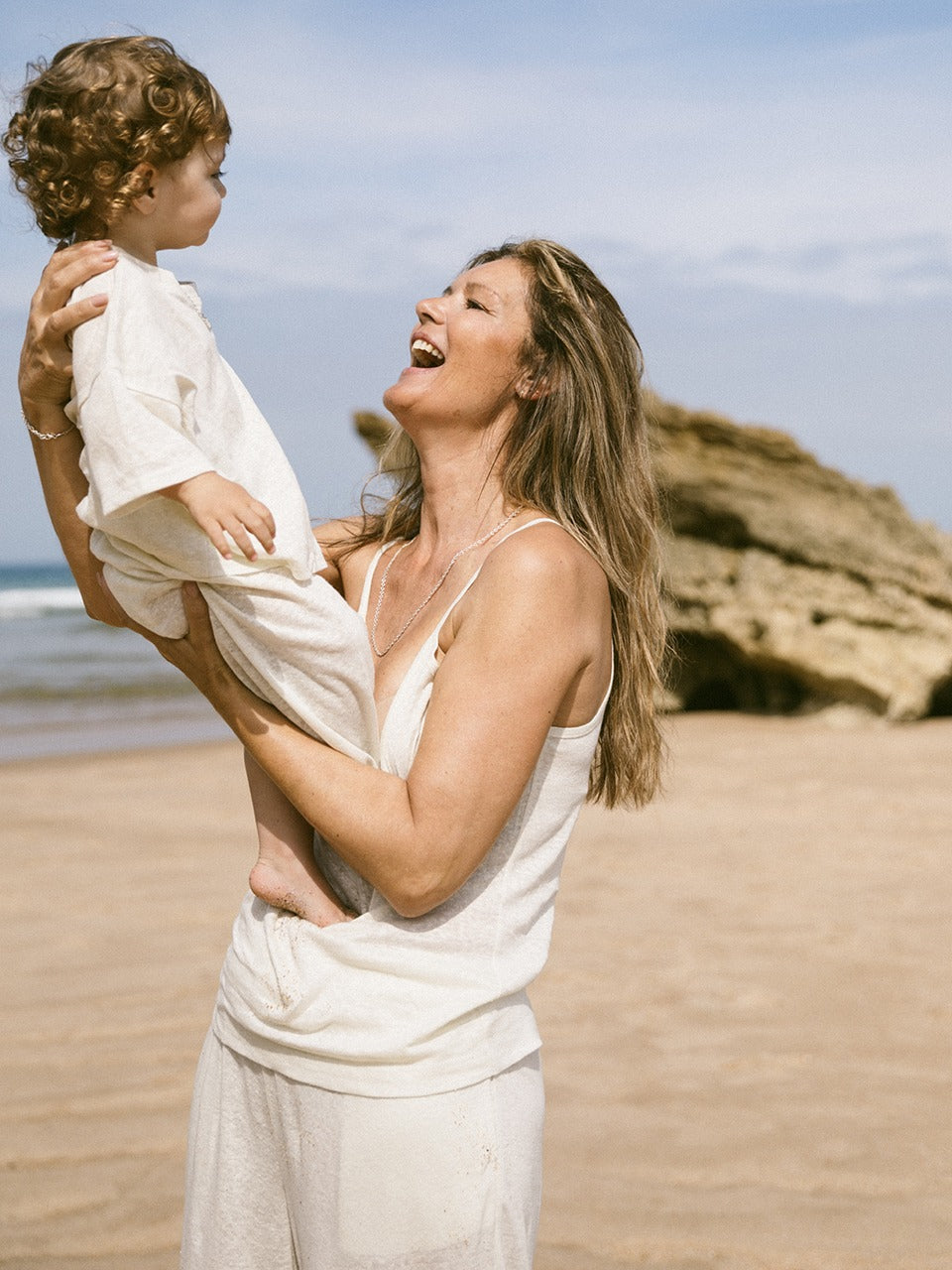 Natural Linen 2-Way Camisole
