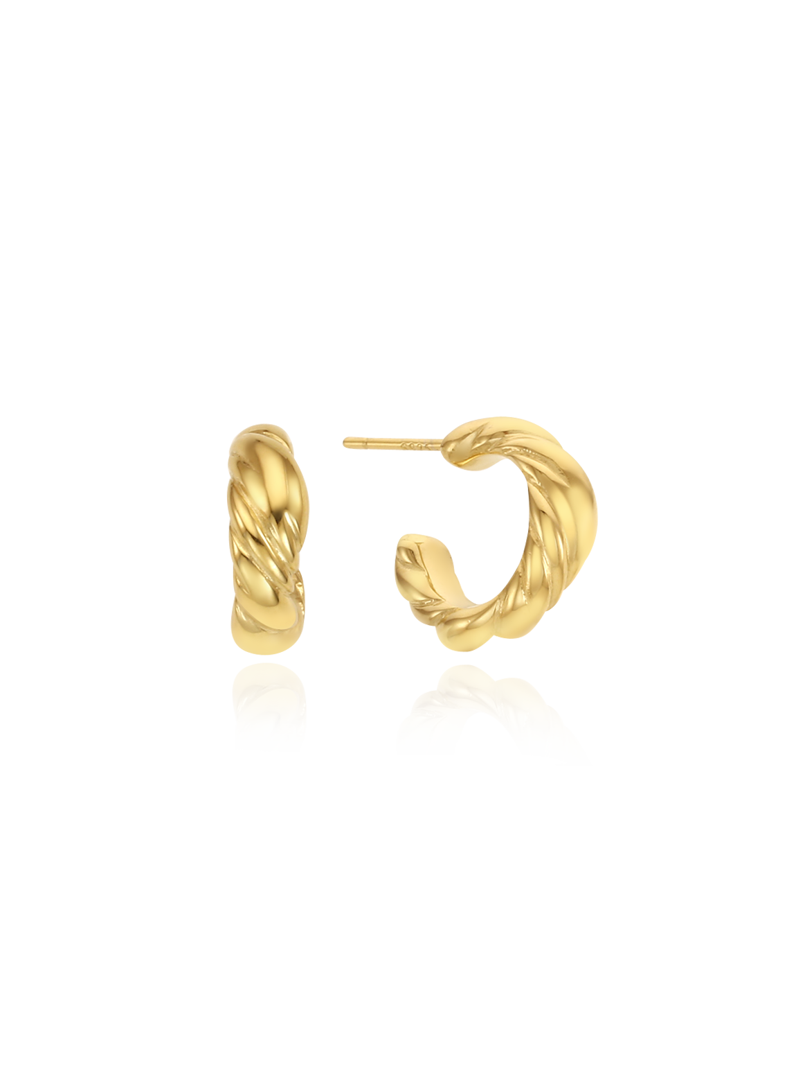 New Wave Hoop Earrings
