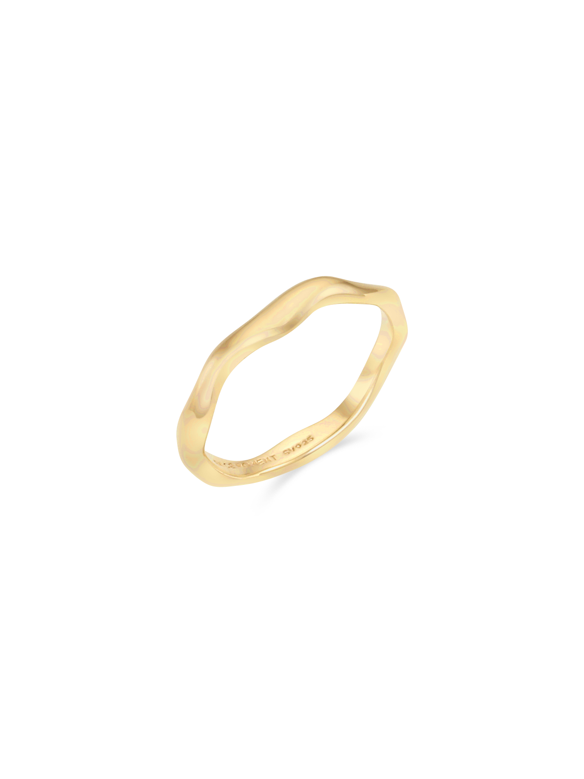 Wave Thin Ring