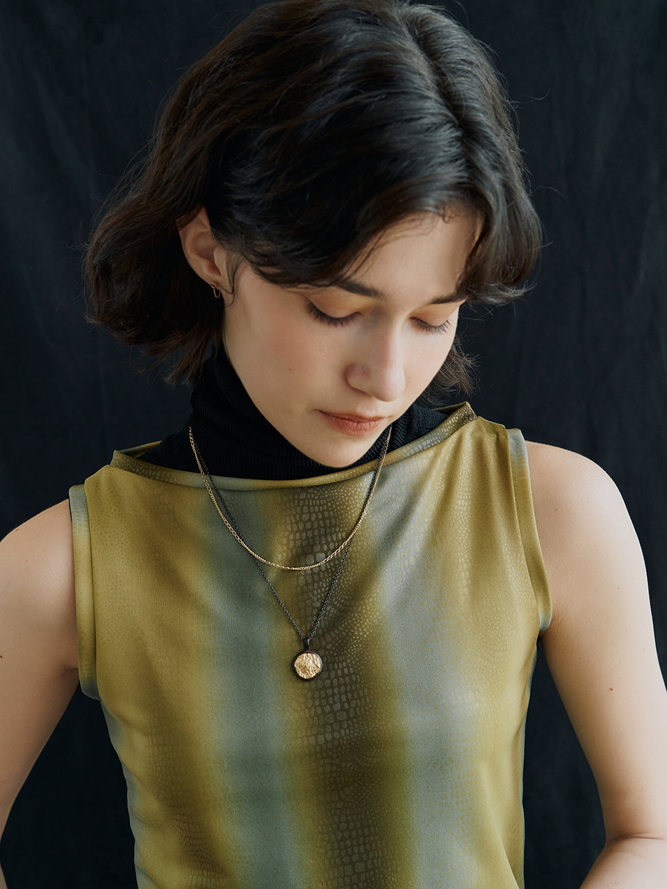 Twig Vintage Coin Necklace