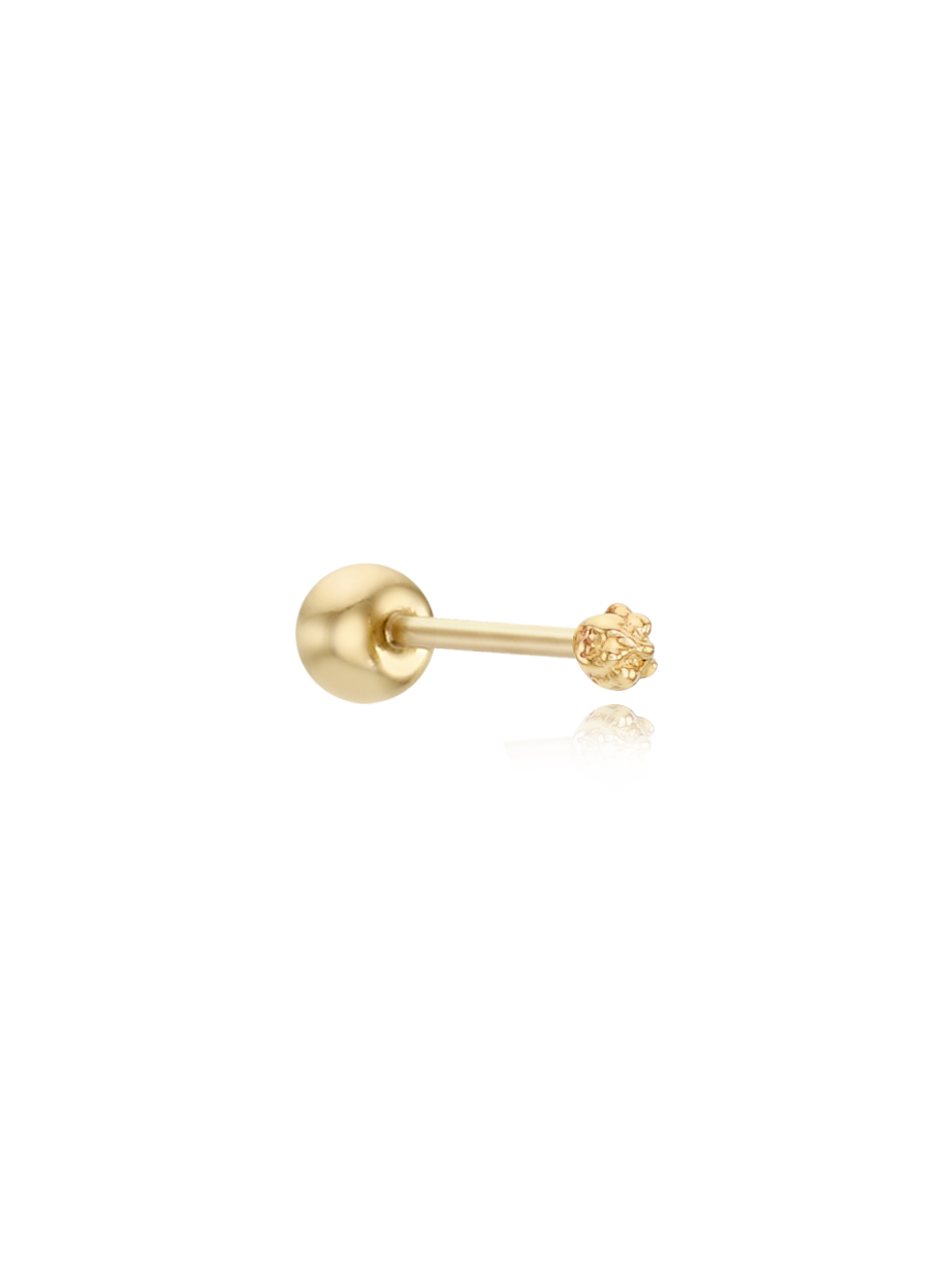 (14k) sparkling ball Piercing (2mm)